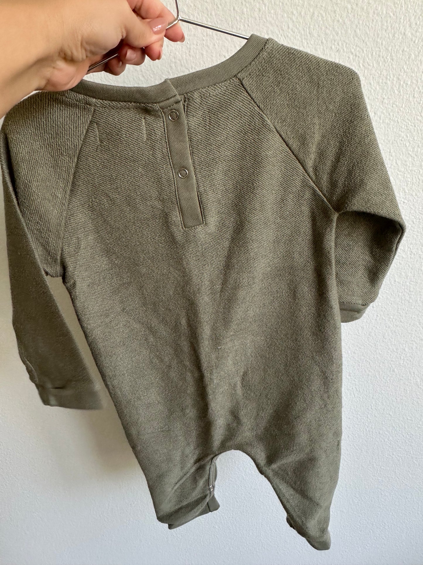 Eadaie terry romper (3T)