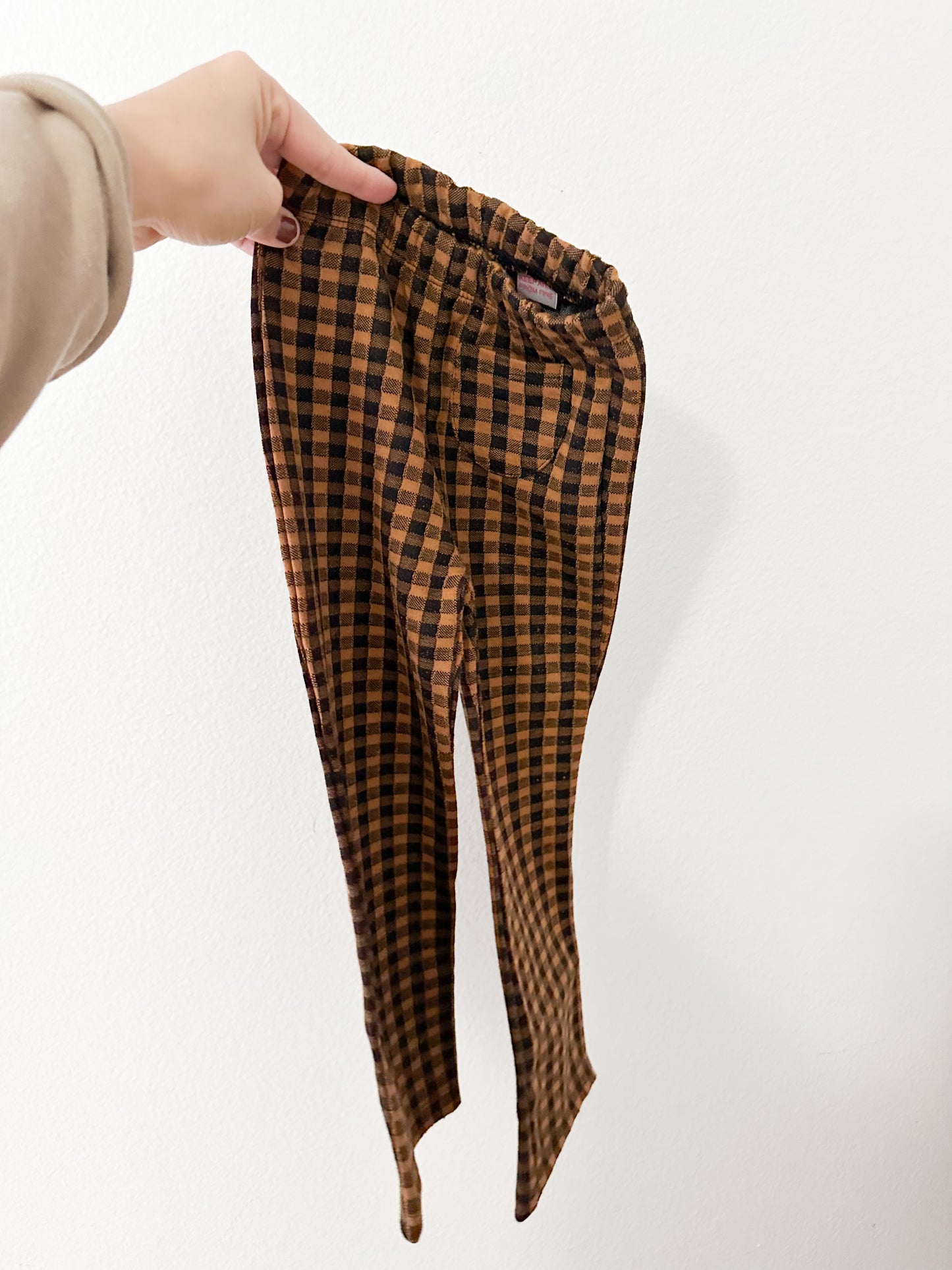 Zara gingham pants (2/3) no
