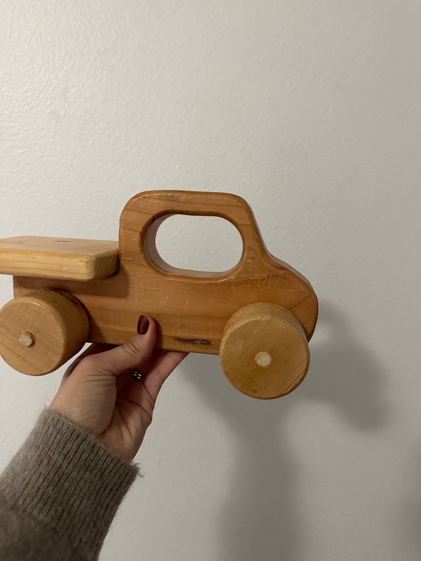 Large wooden car