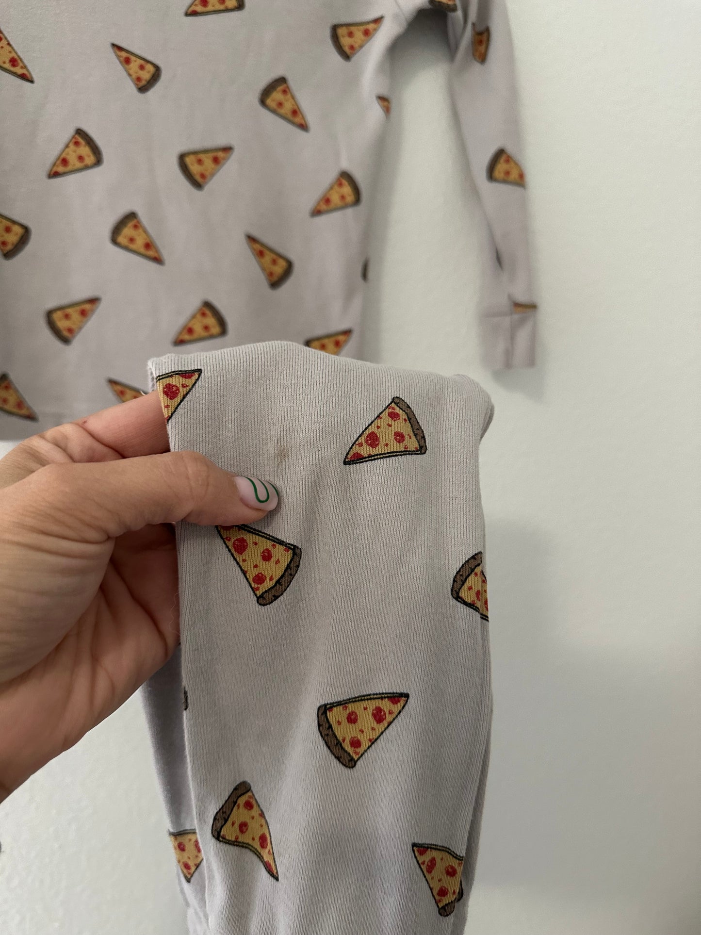 Gap organic pizza pajamas set || 3T