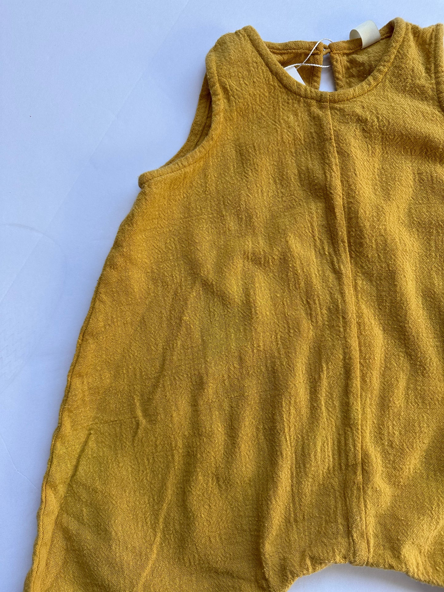 Millk mustard oversized romper|| 12/18
