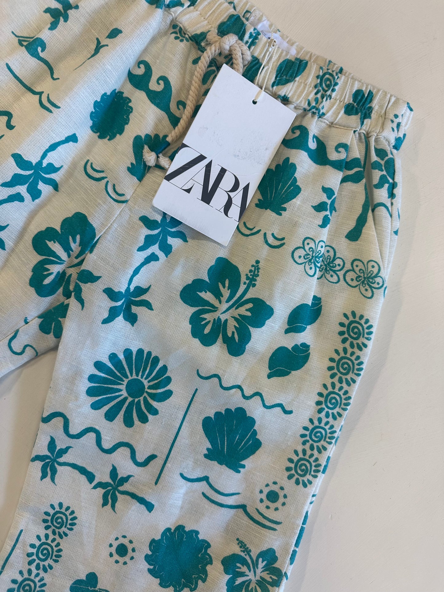 Zara wide leg seal pants || 1/2Y