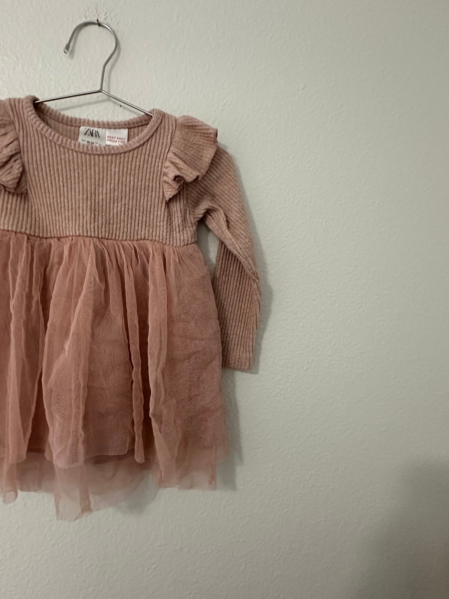 Zara pink tutu dress (18/24)