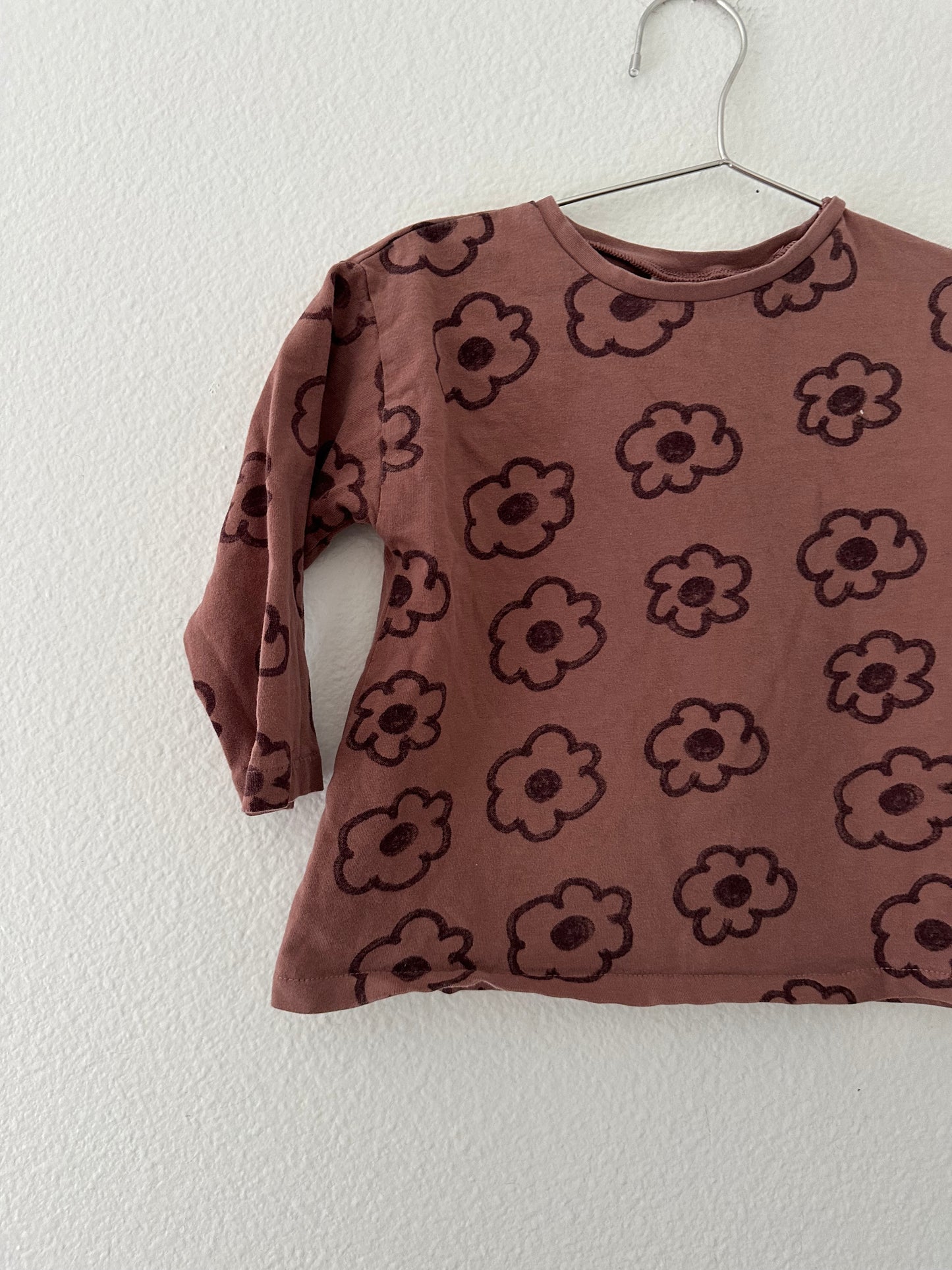 Zara floral long sleeve || 18/24