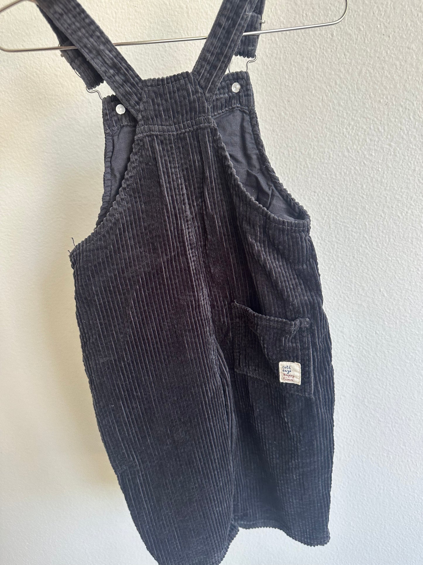 Zara corduroy overalls (12/18)