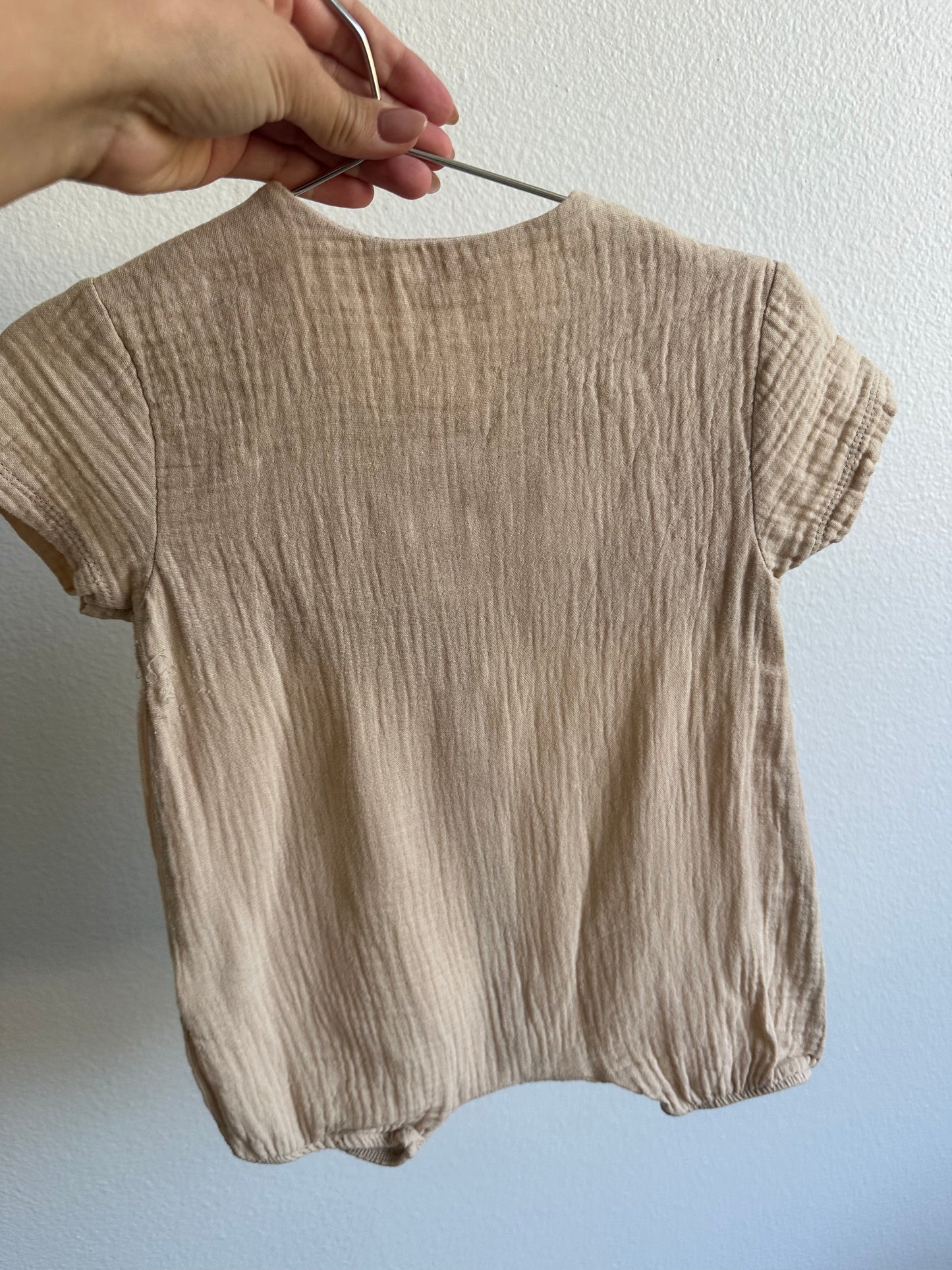 Zara muslin romper (9/12)