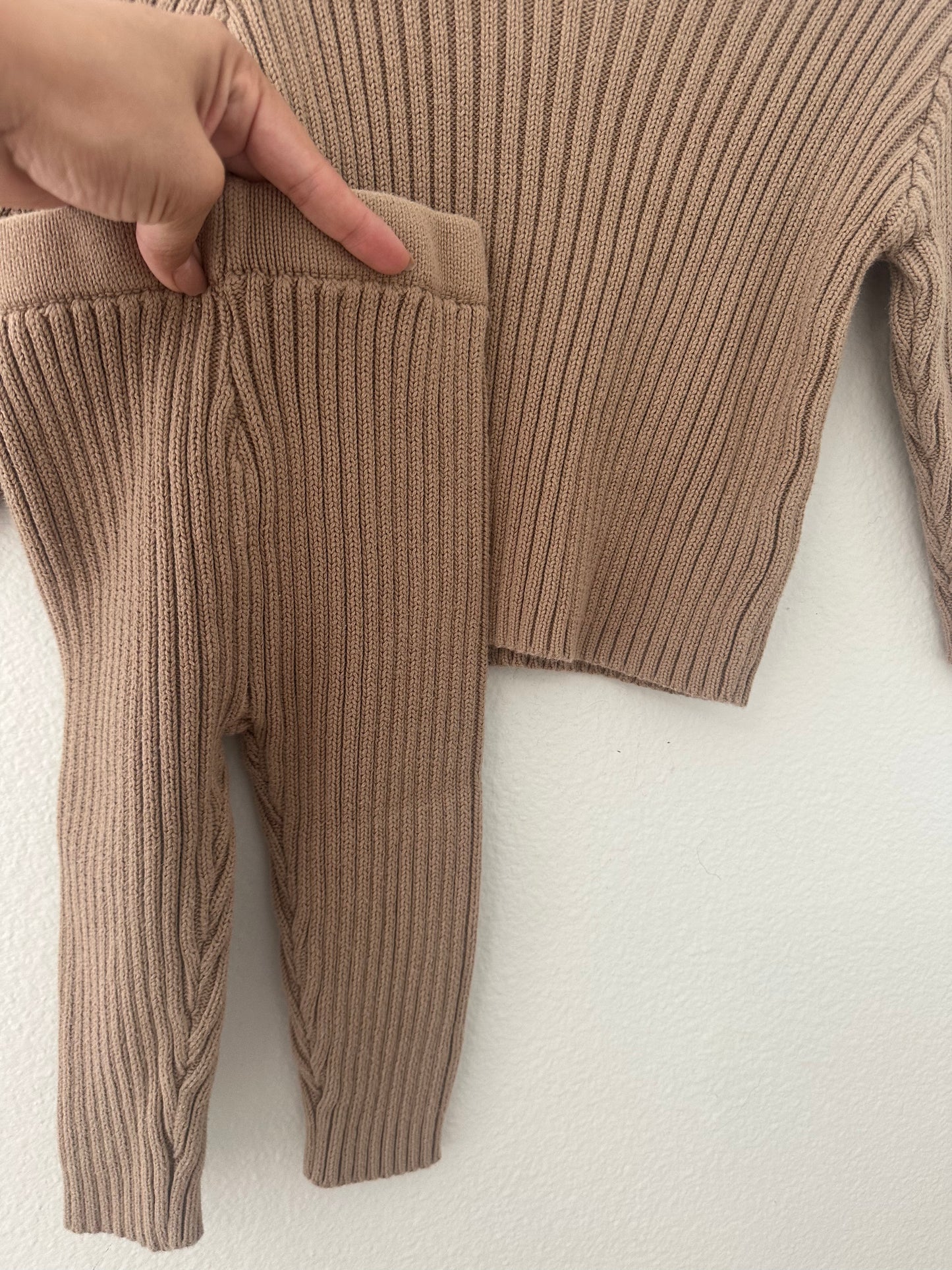 Luna & Luca chunky rib set|| acorn (12/18)