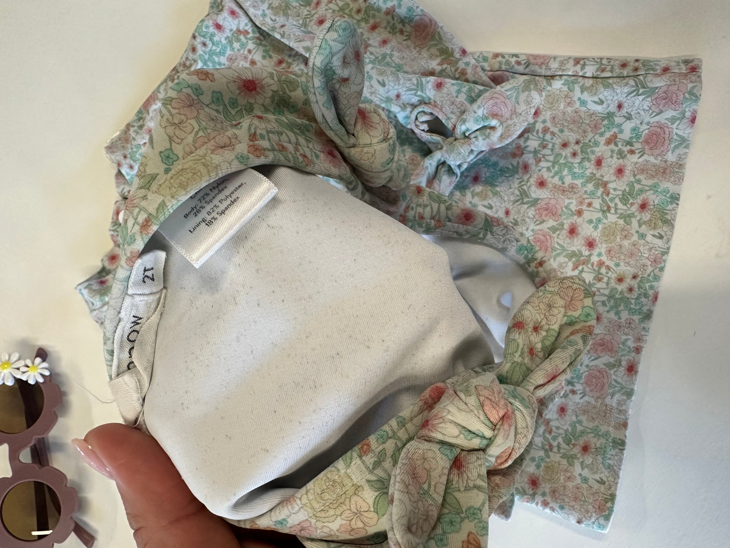 Minnow floral rashguard set || 2T