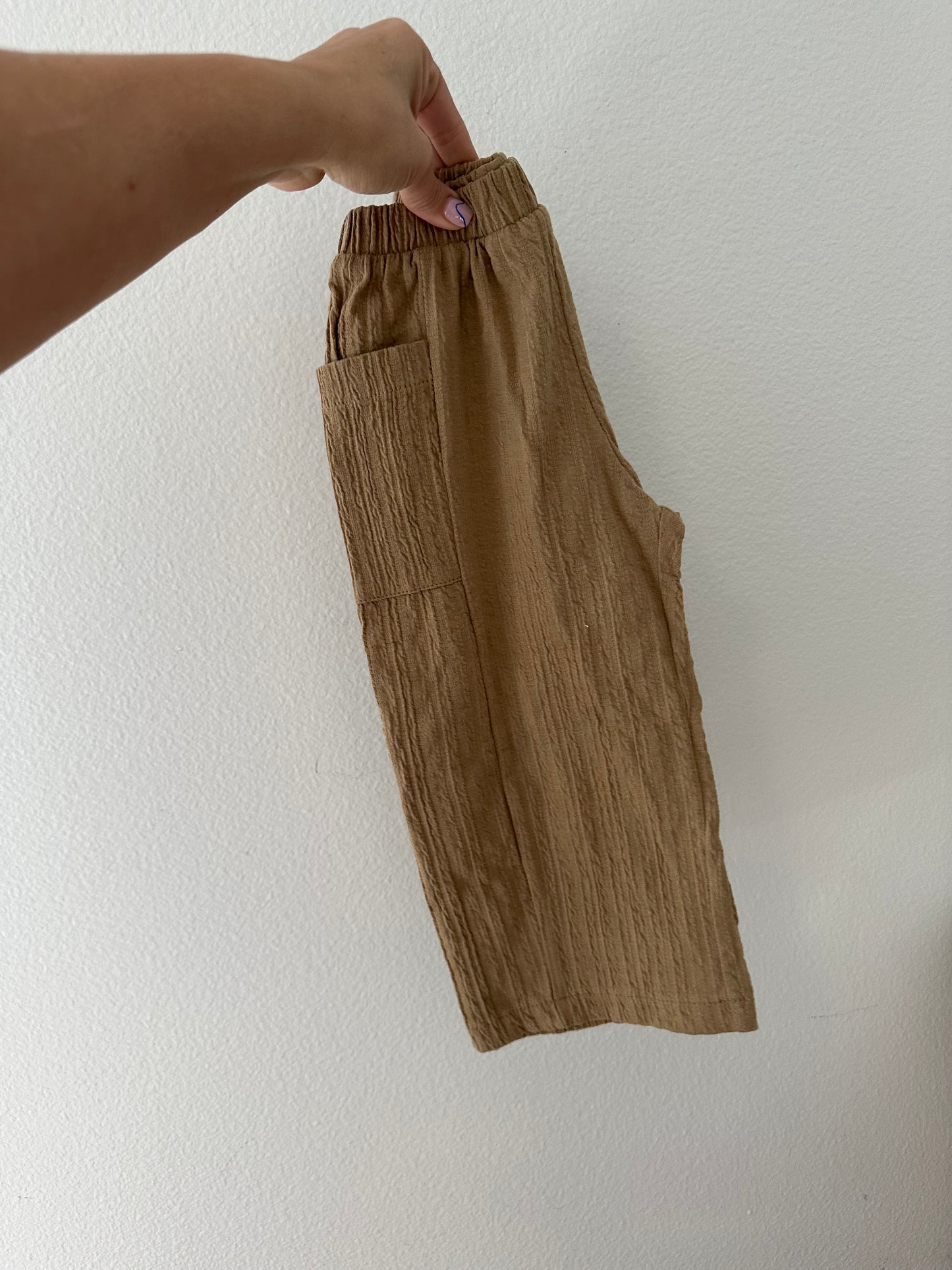 Zara textured baggy pants || 2/3