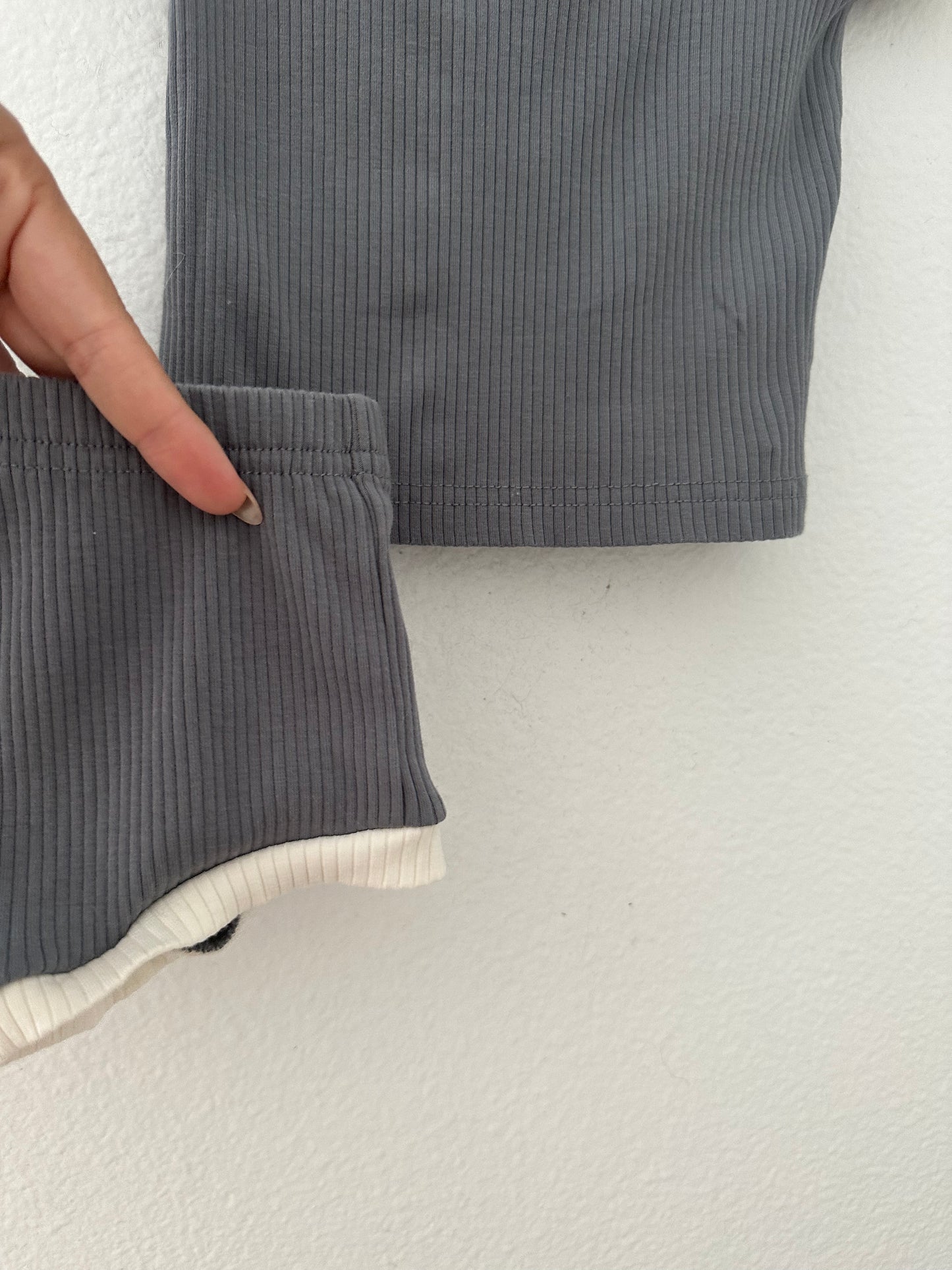 Quincy Mae ribbed set (6/12)