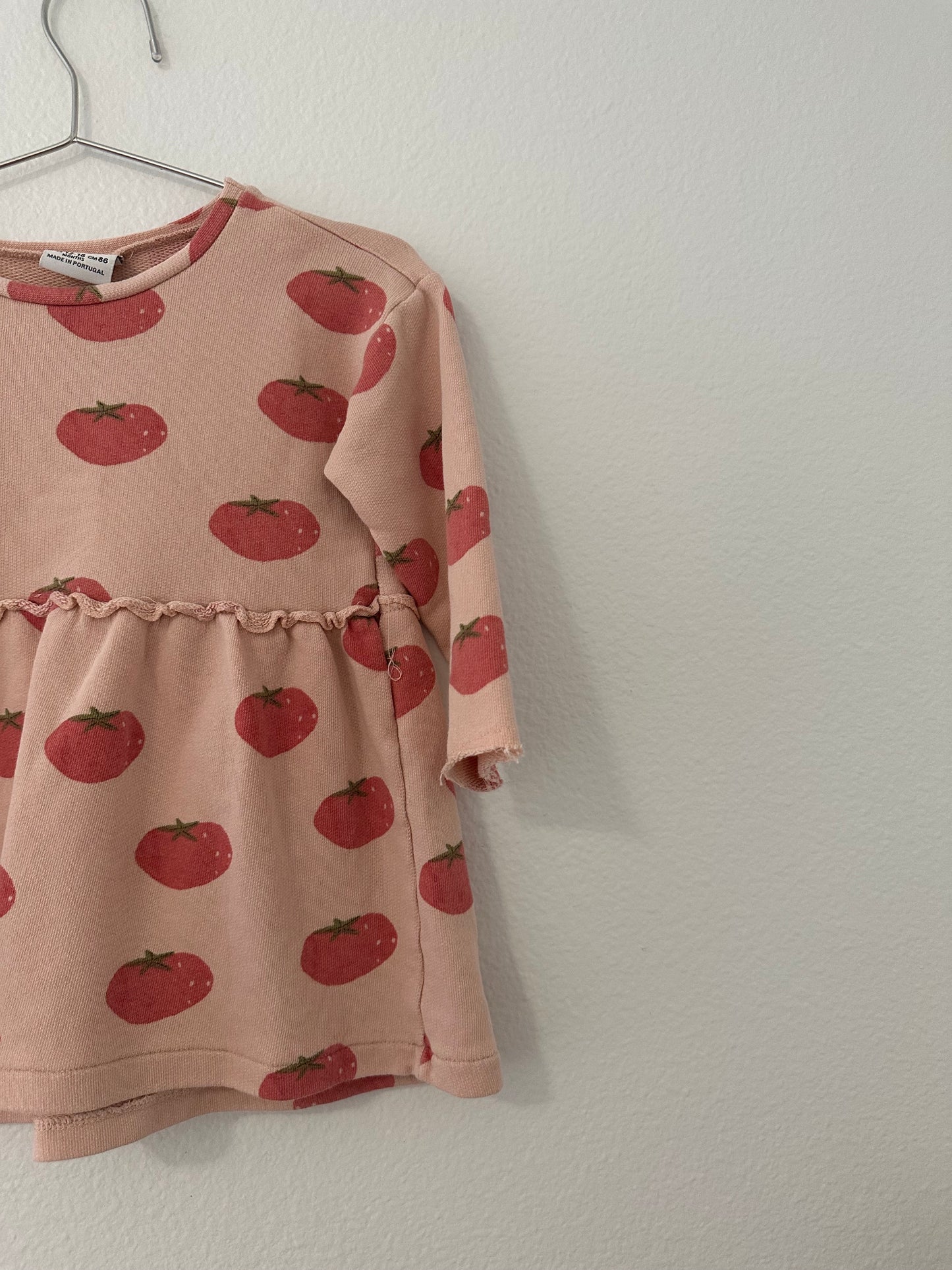 Zara tomato print dress || 12/18