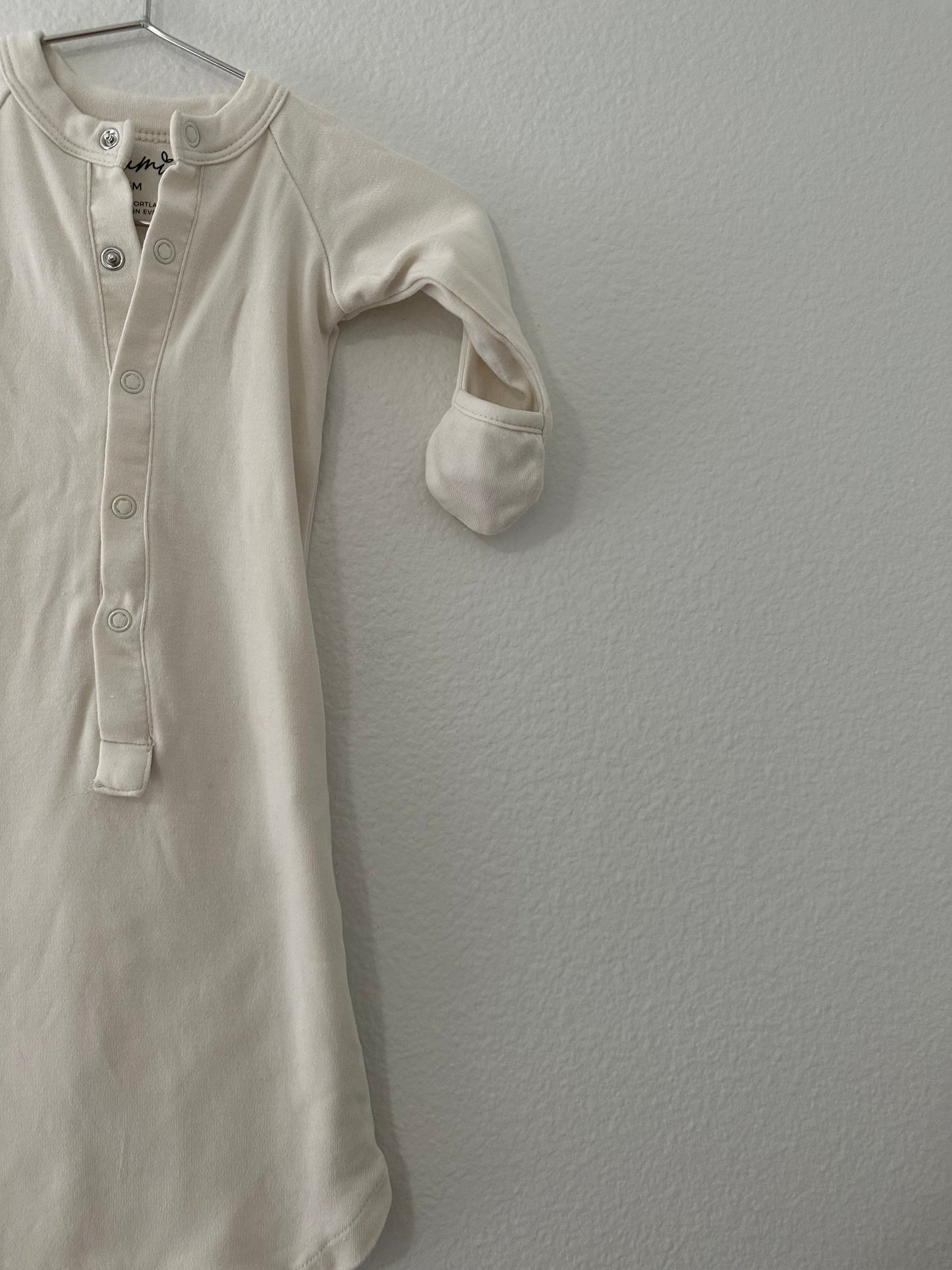 Goumi organic sleeper gown || cloud (0/3)