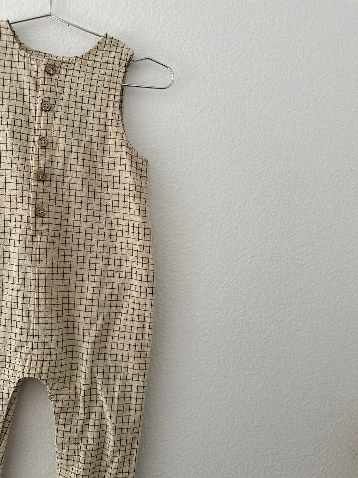 Rylee + Cru grid button jumpsuit || 12/18