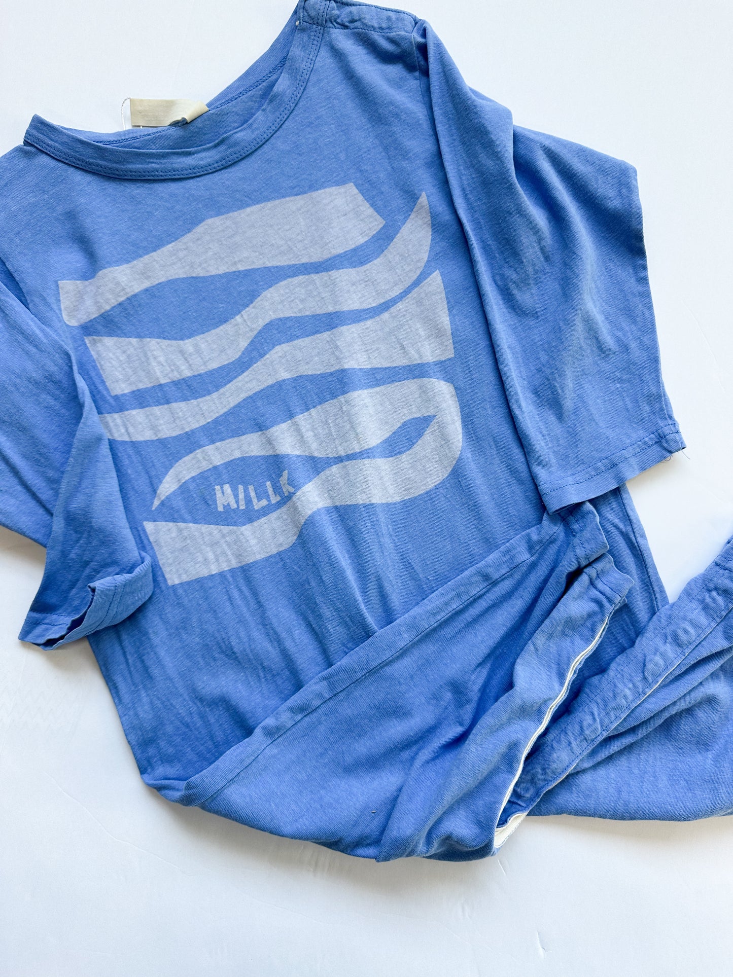 Millk oversized blue jumpsuit|| 3Y