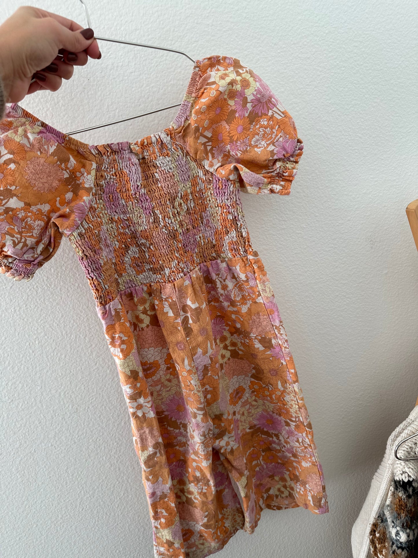 Cotton on floral jumpsuit (3T)
