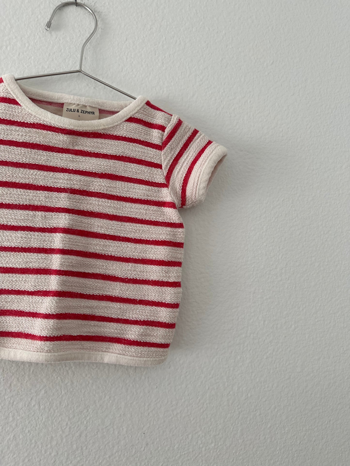 Zulu & Zephyr striped top (1Y)