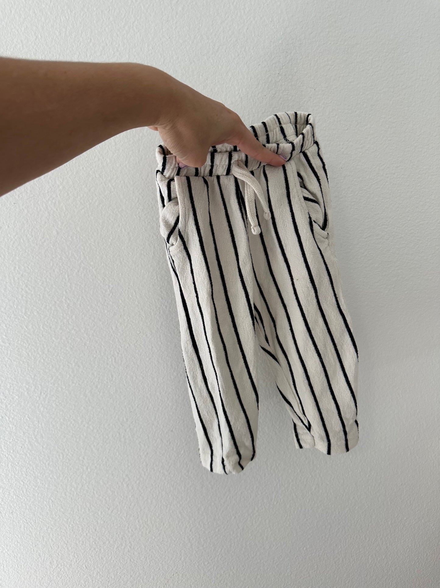 Zara striped pants || 12/18