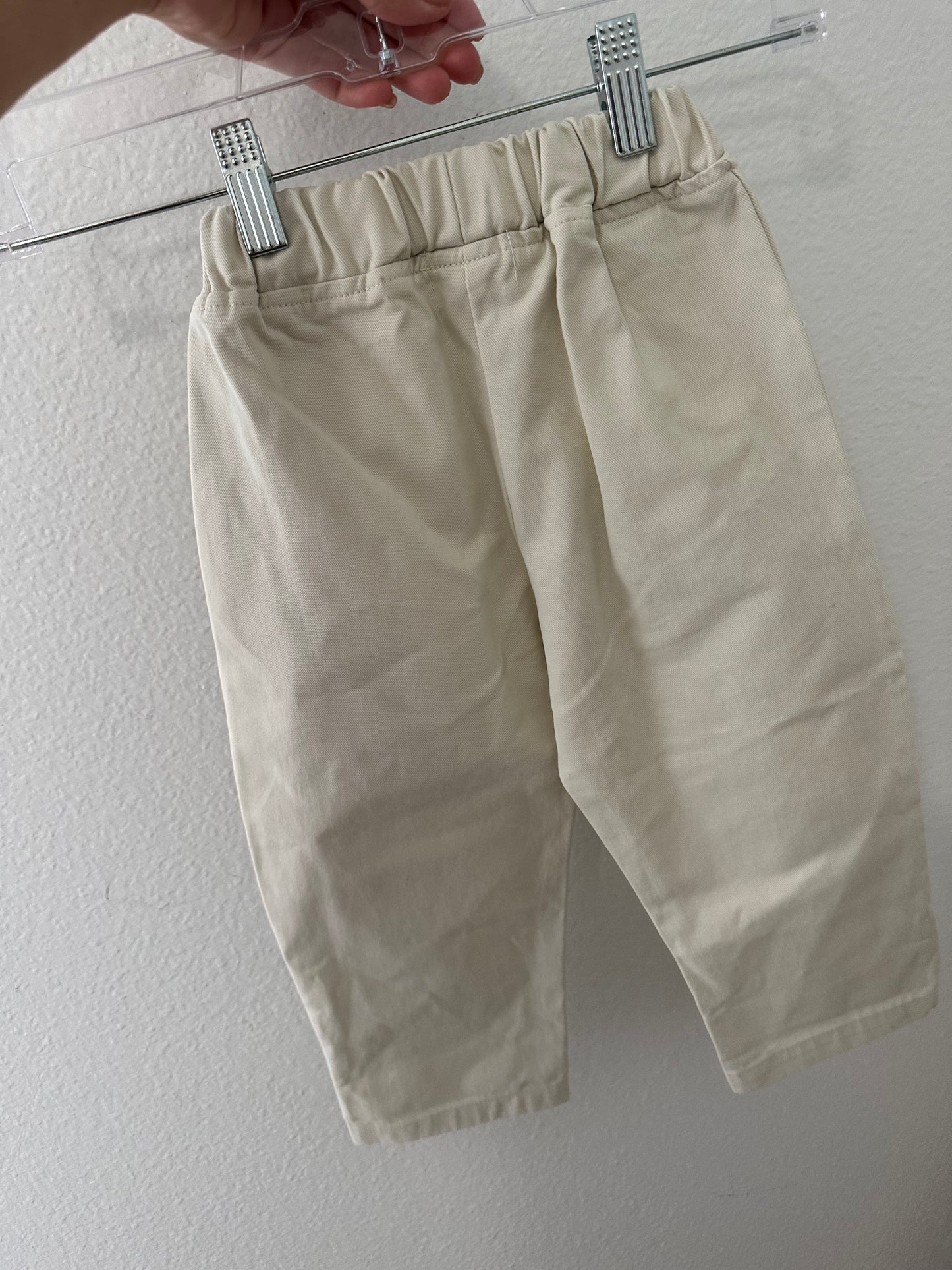 Fostered collection cream trousers (2T)
