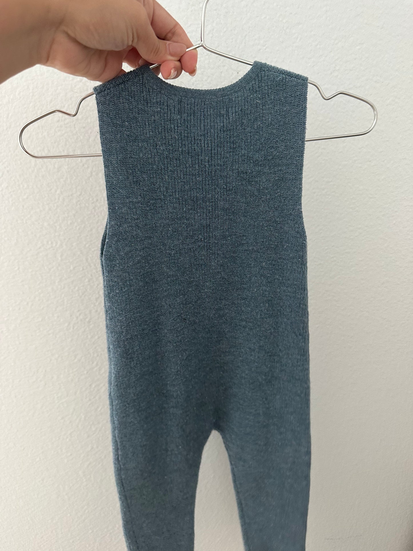 Zara knit jumpsuit (9/12)