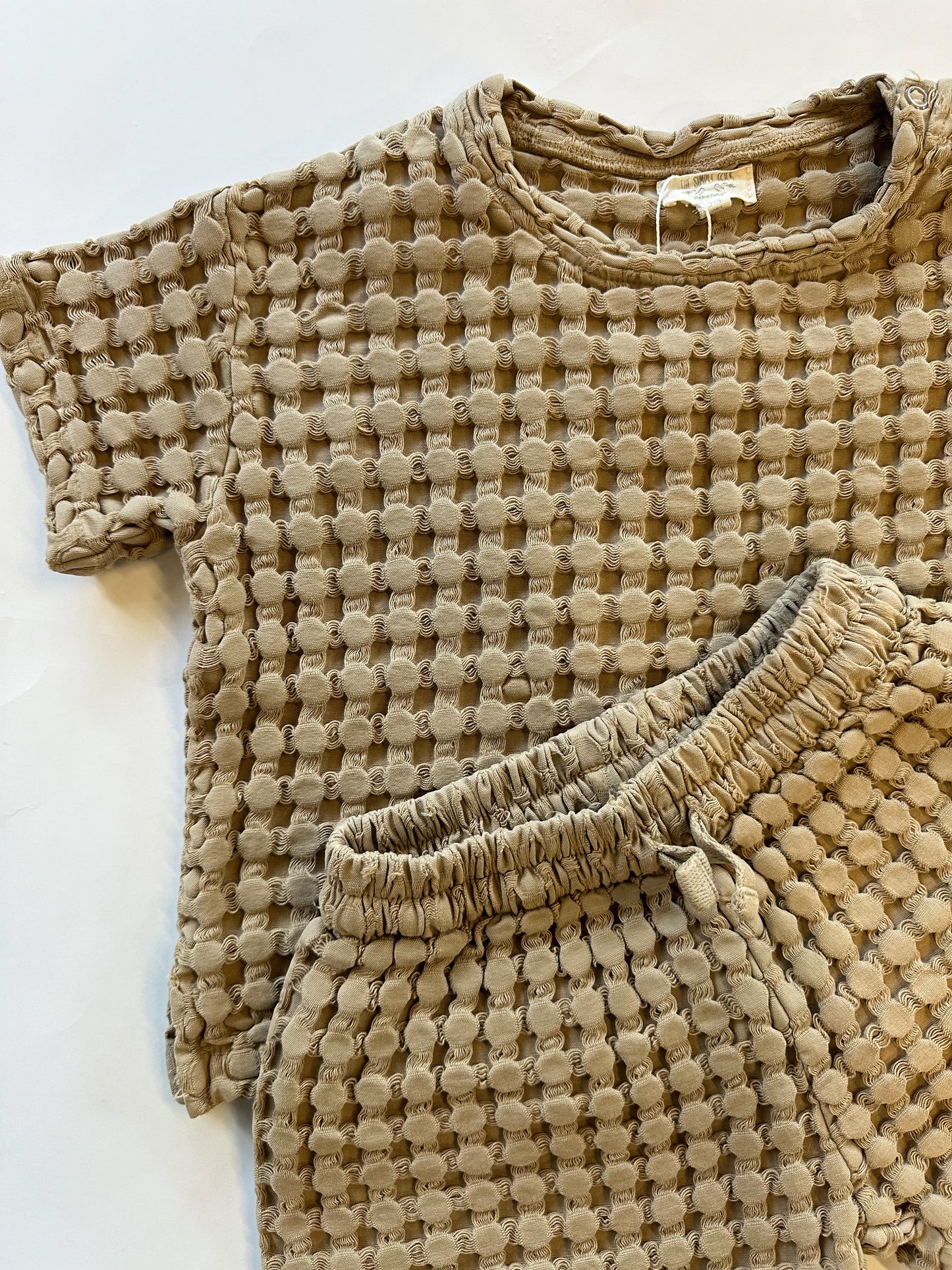 The simple folk chunky waffle cotton set || 3/4
