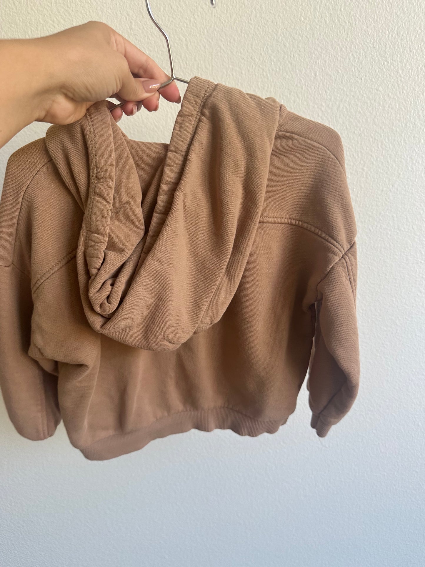 Zara zip up hoodie (3/4)