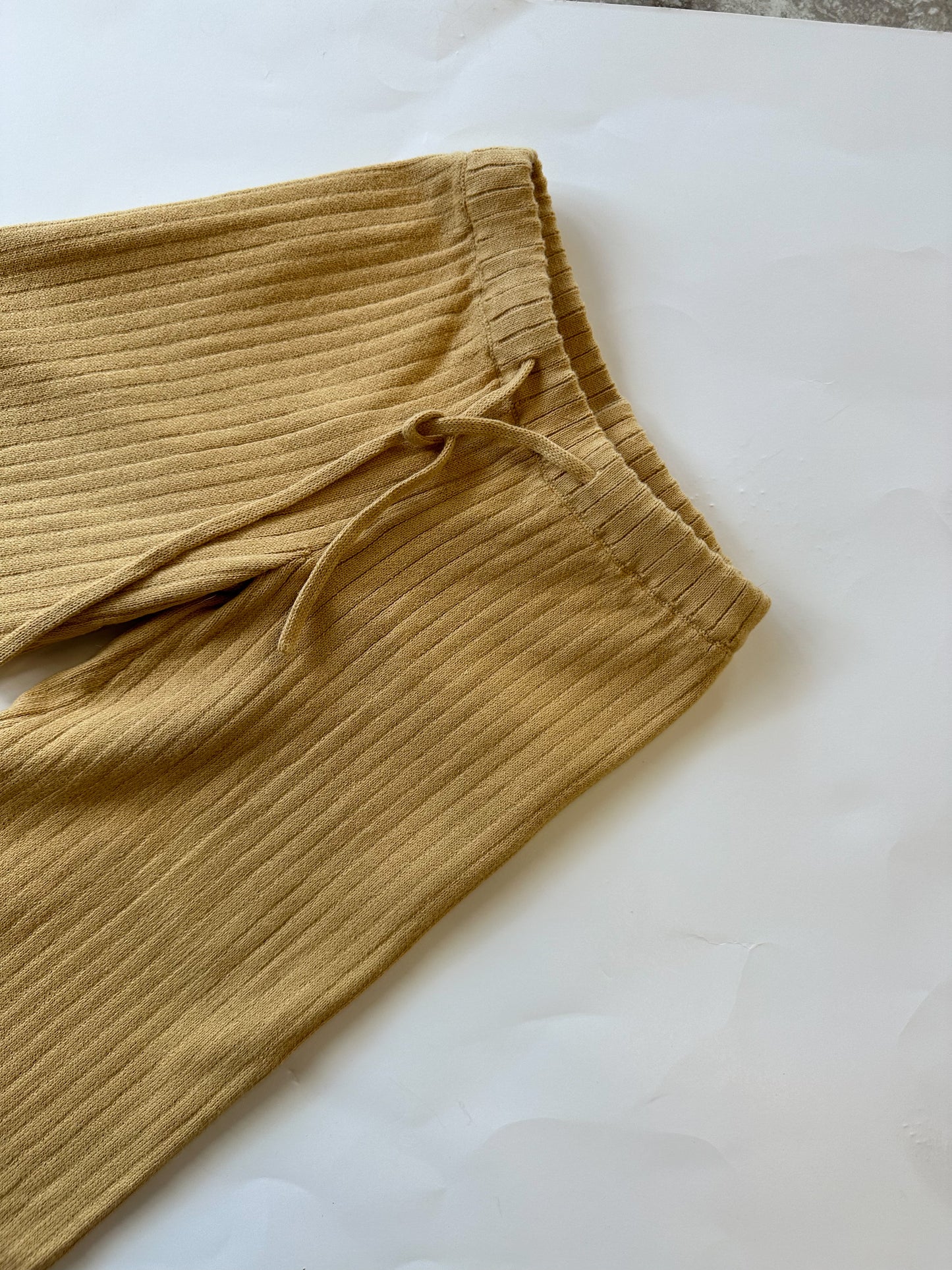 Ghanda ribbed wide leg pants II 1/2Y