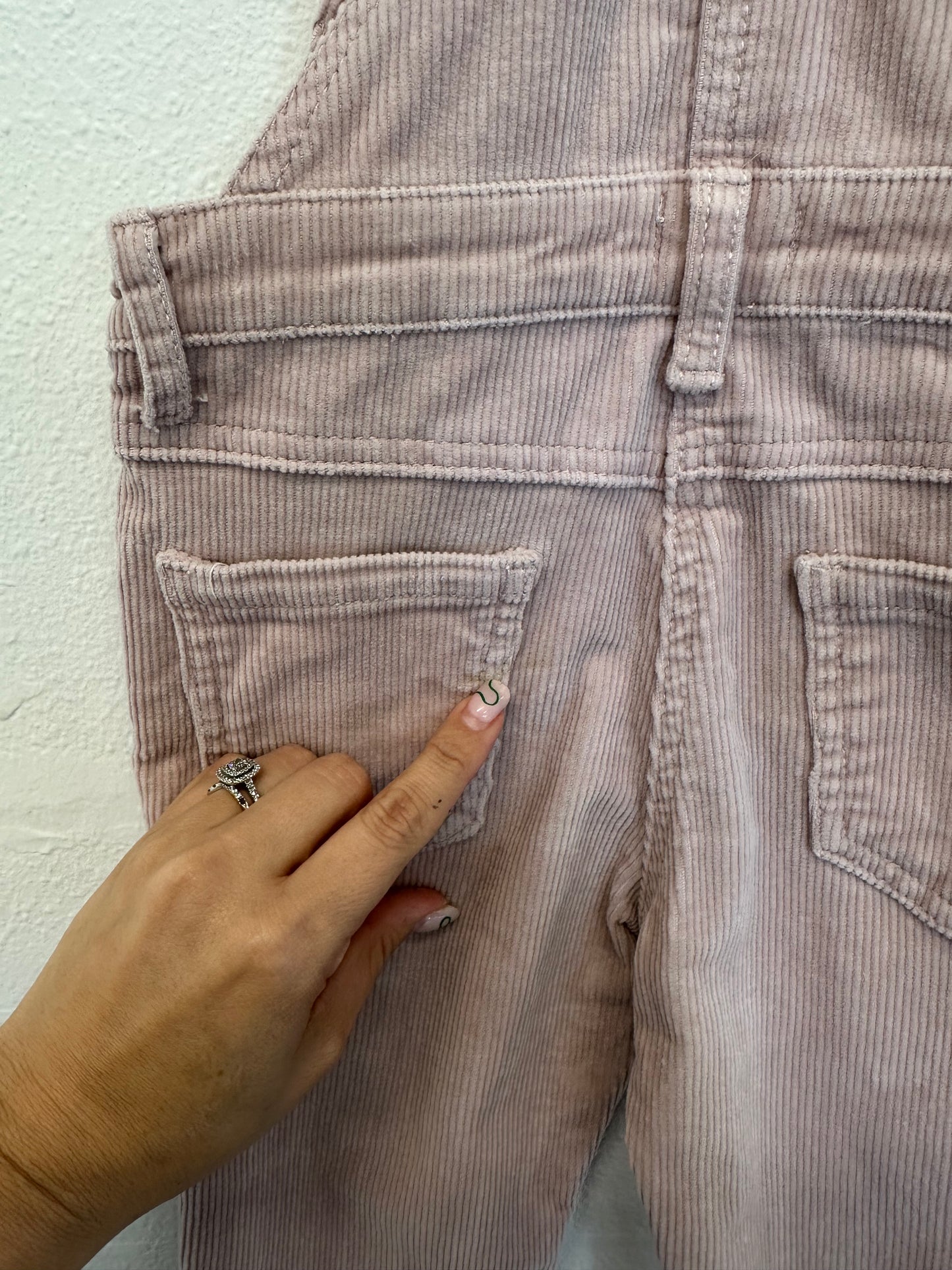 Jamie Kay pink overalls || 5Y