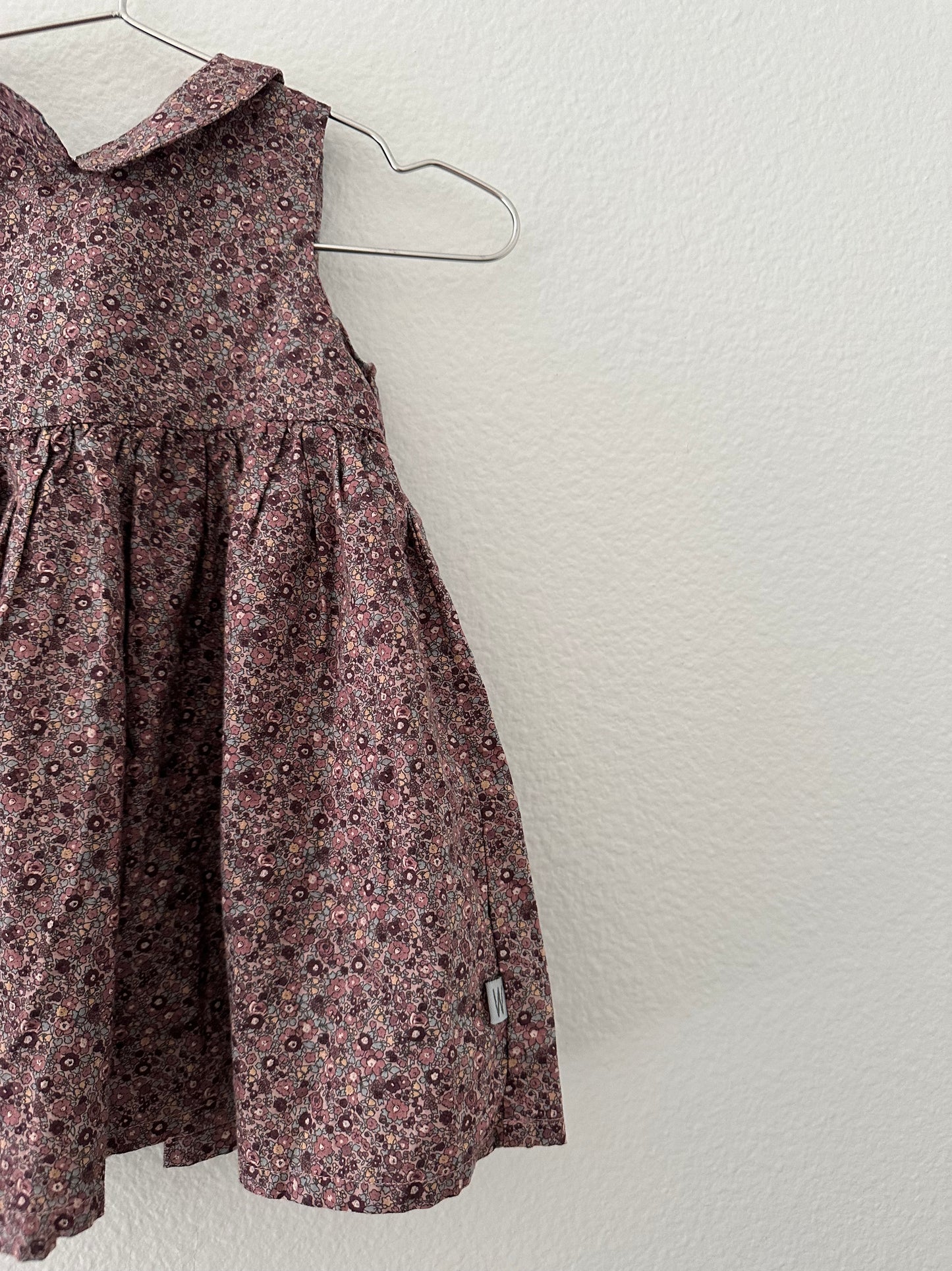 Wheat Elia floral dress|| 12M