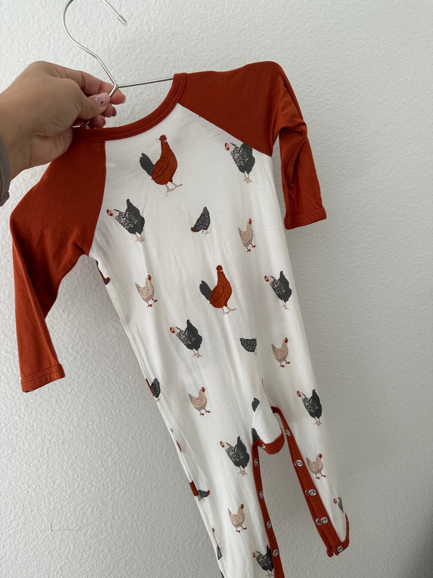 Kyte romper || chick (6/12)