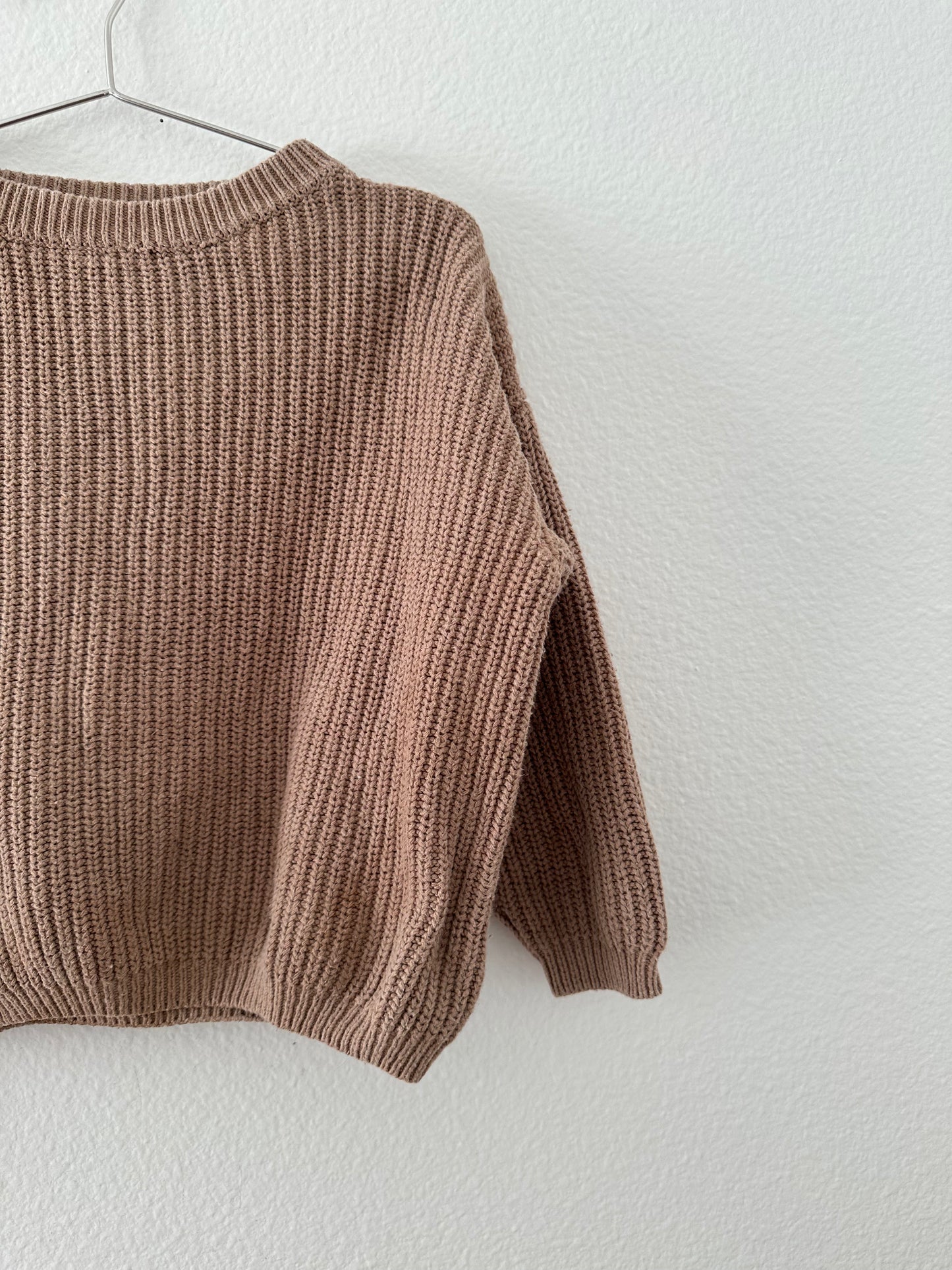 100% cotton knit sweater (3t)