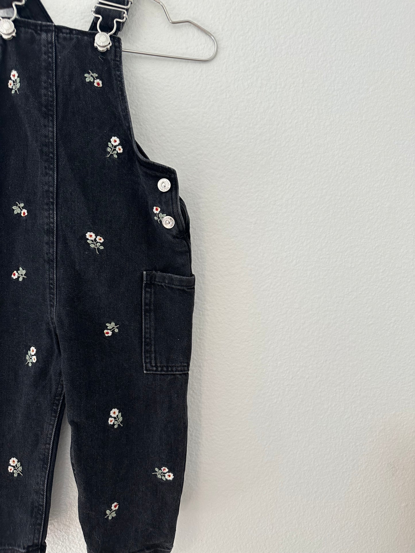 Zara floral overalls|| 12/18