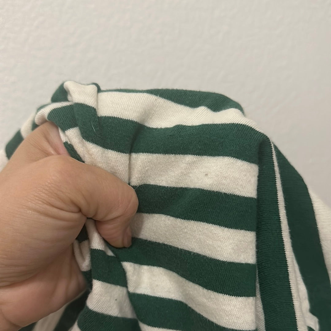 Zara green striped tee (2/3T)