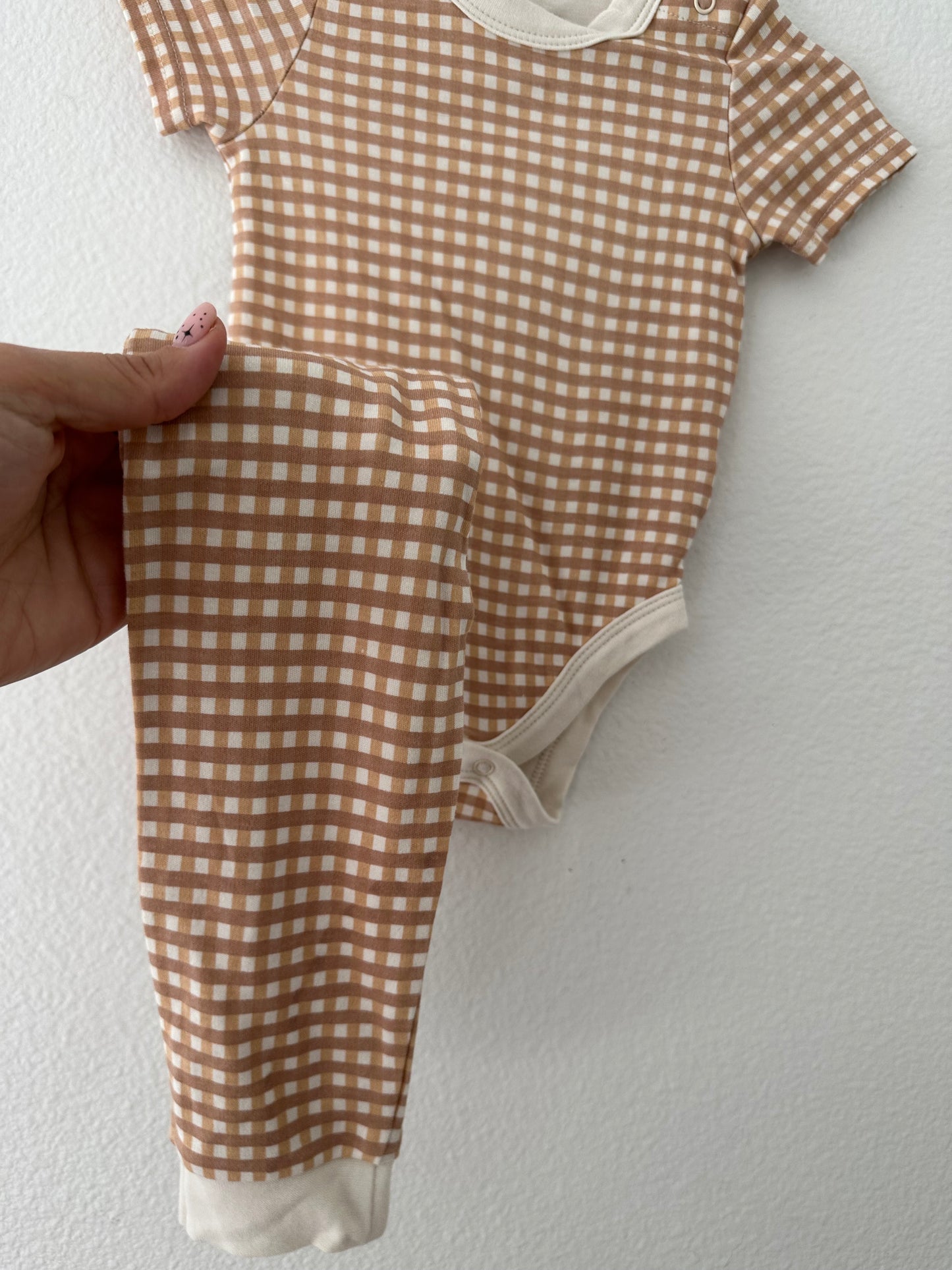 Goumi organic set|| gingham ( 0/3)