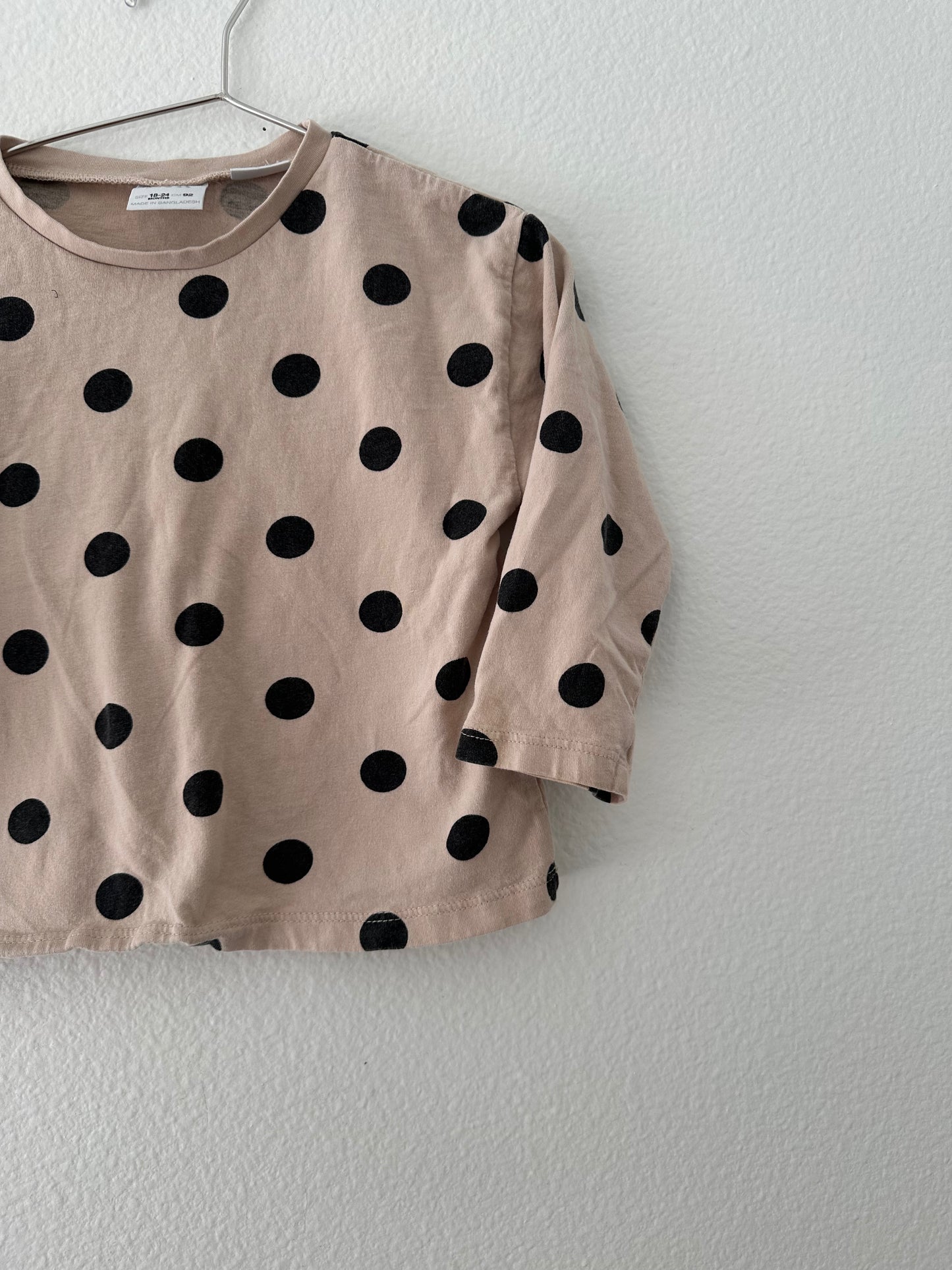 Zara polka dot long sleeve (18/24)