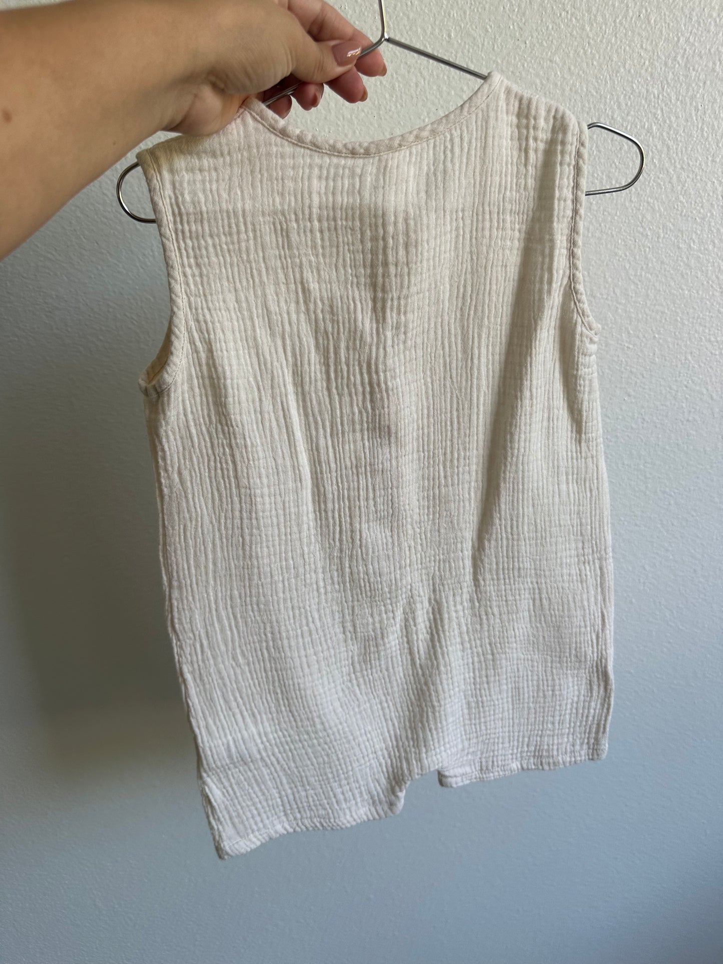 OAT ivory romper (3/4)