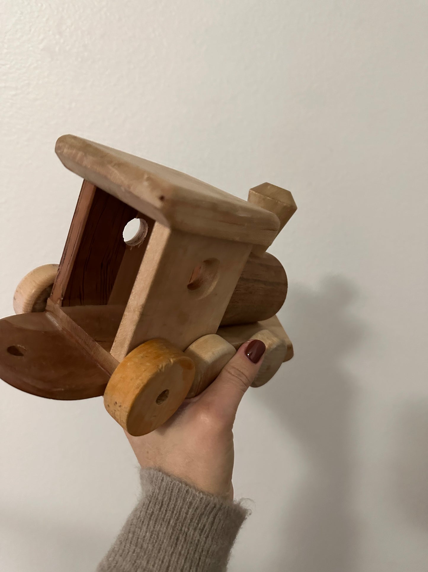 Large wooden train