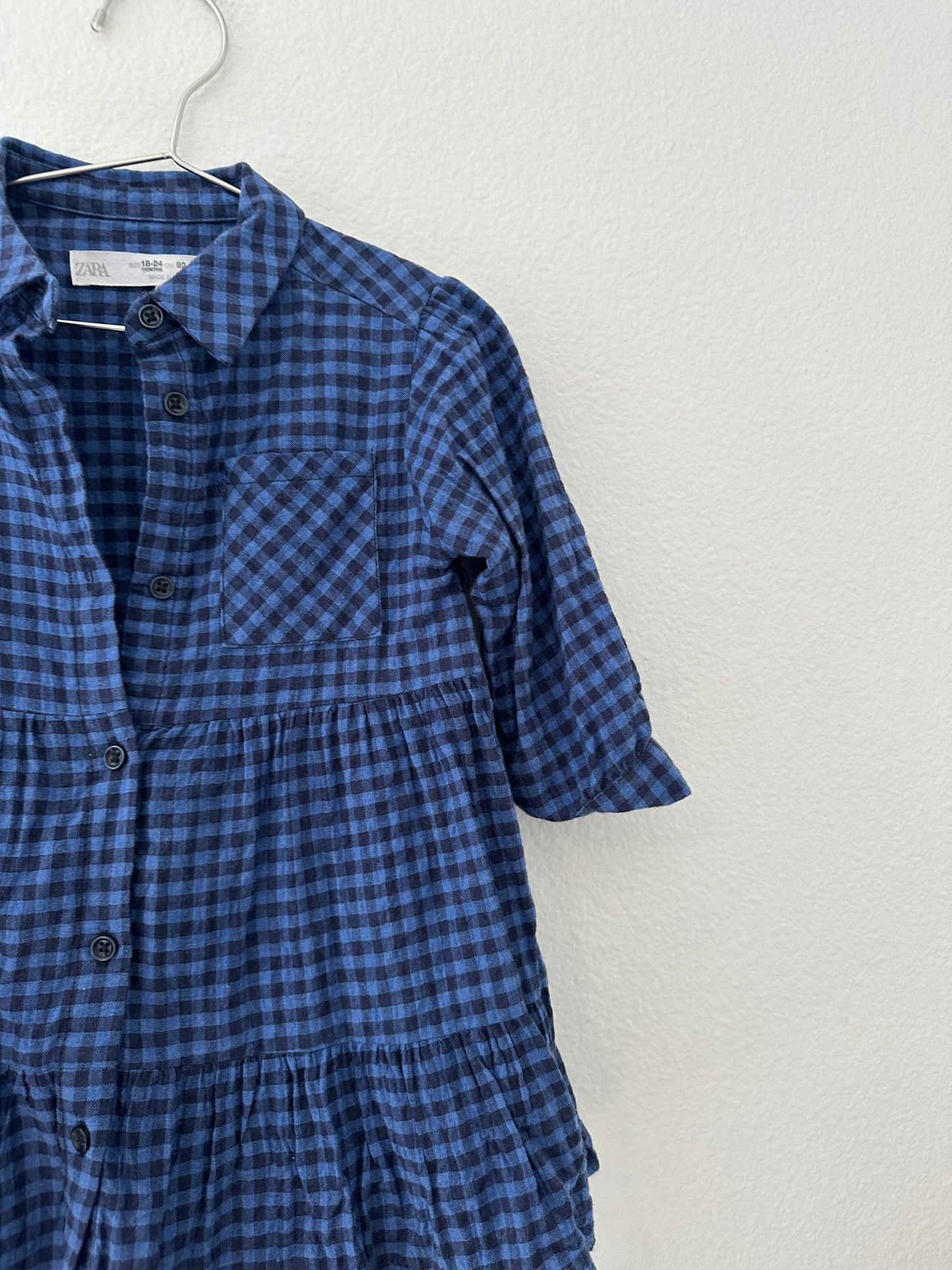 Zara plaid dress || 18/24