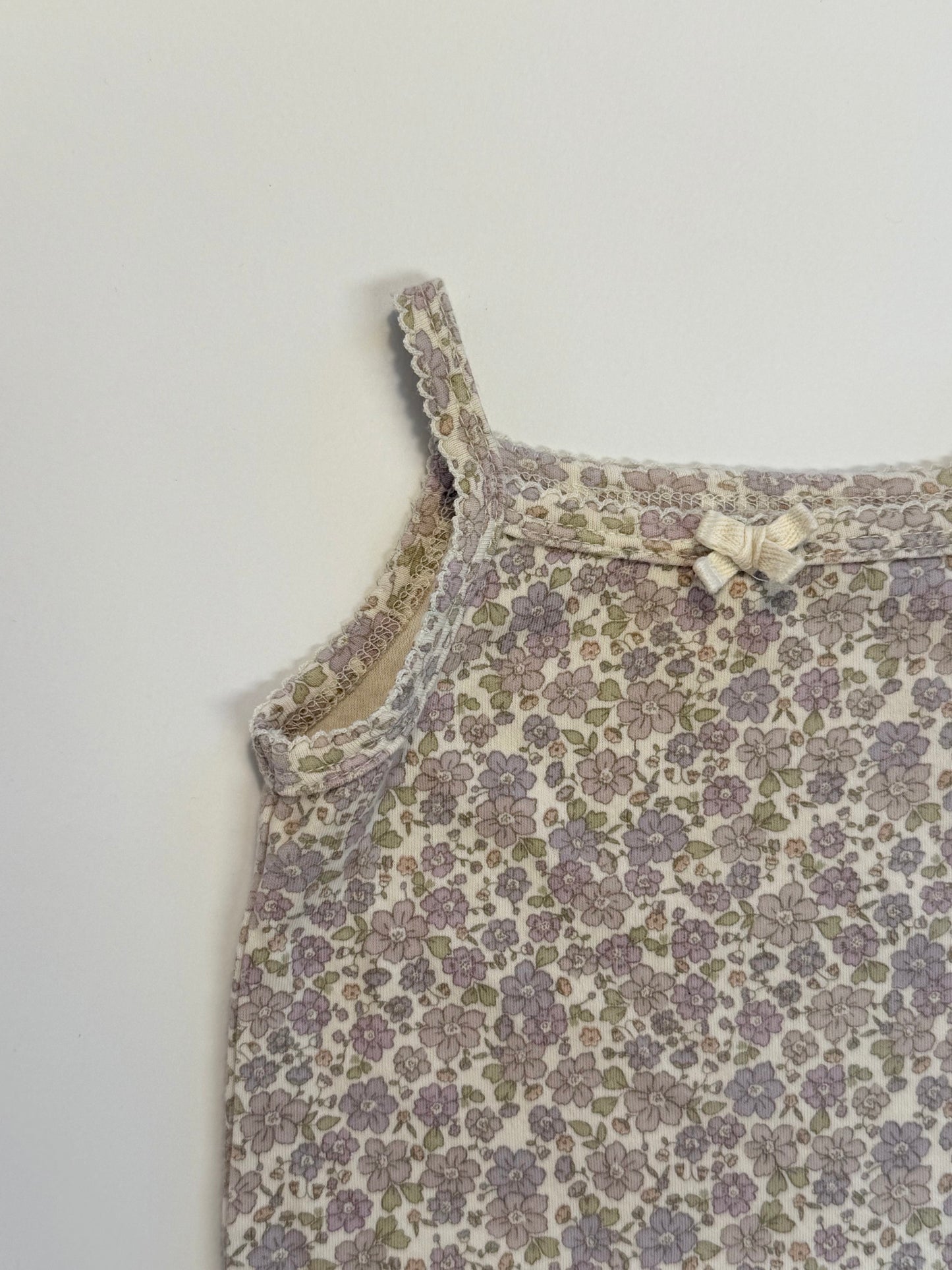 Jamie Kay || floral body suit & pant set || 3-6m