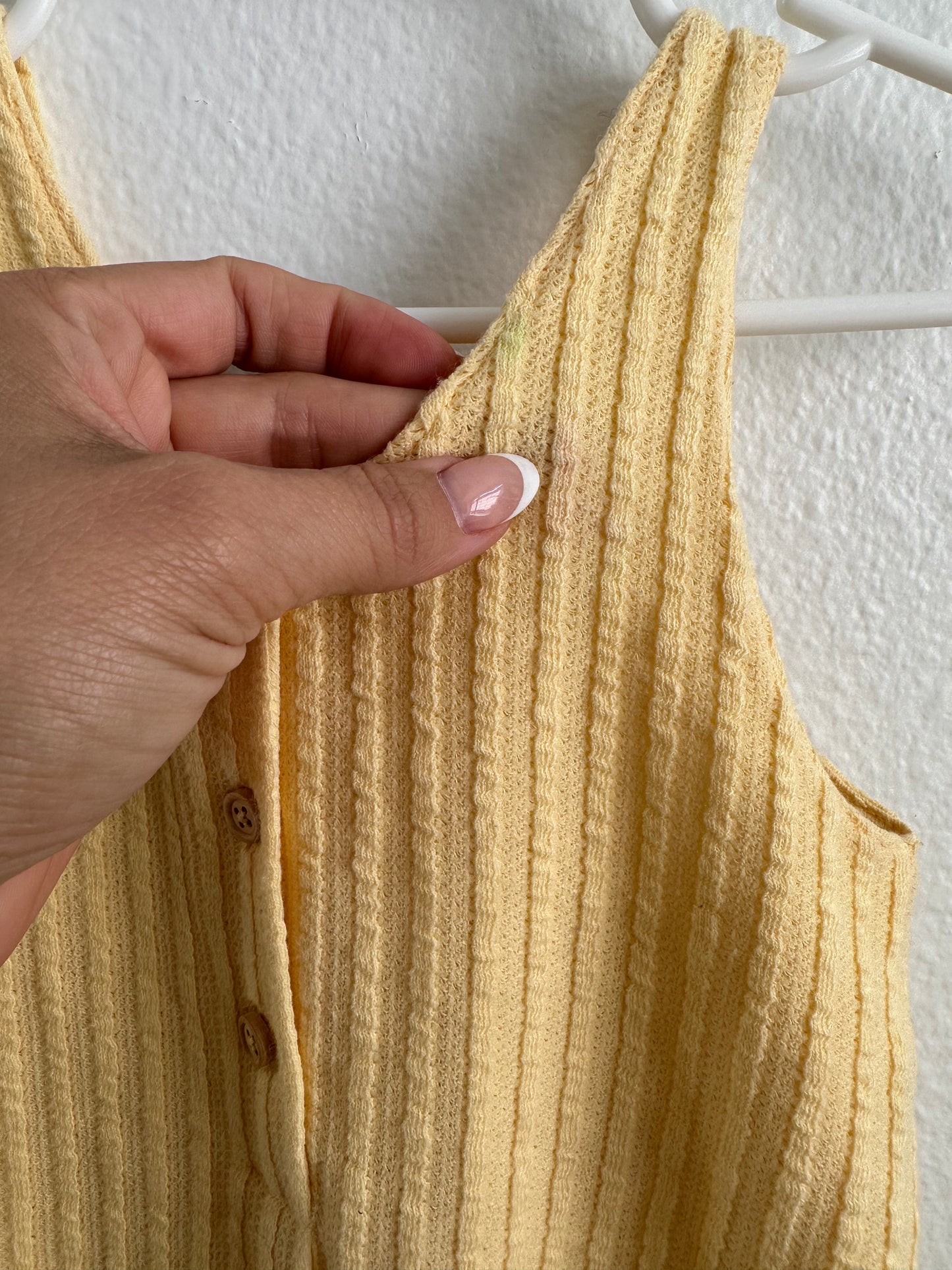 Zara yellow romper (9/12)