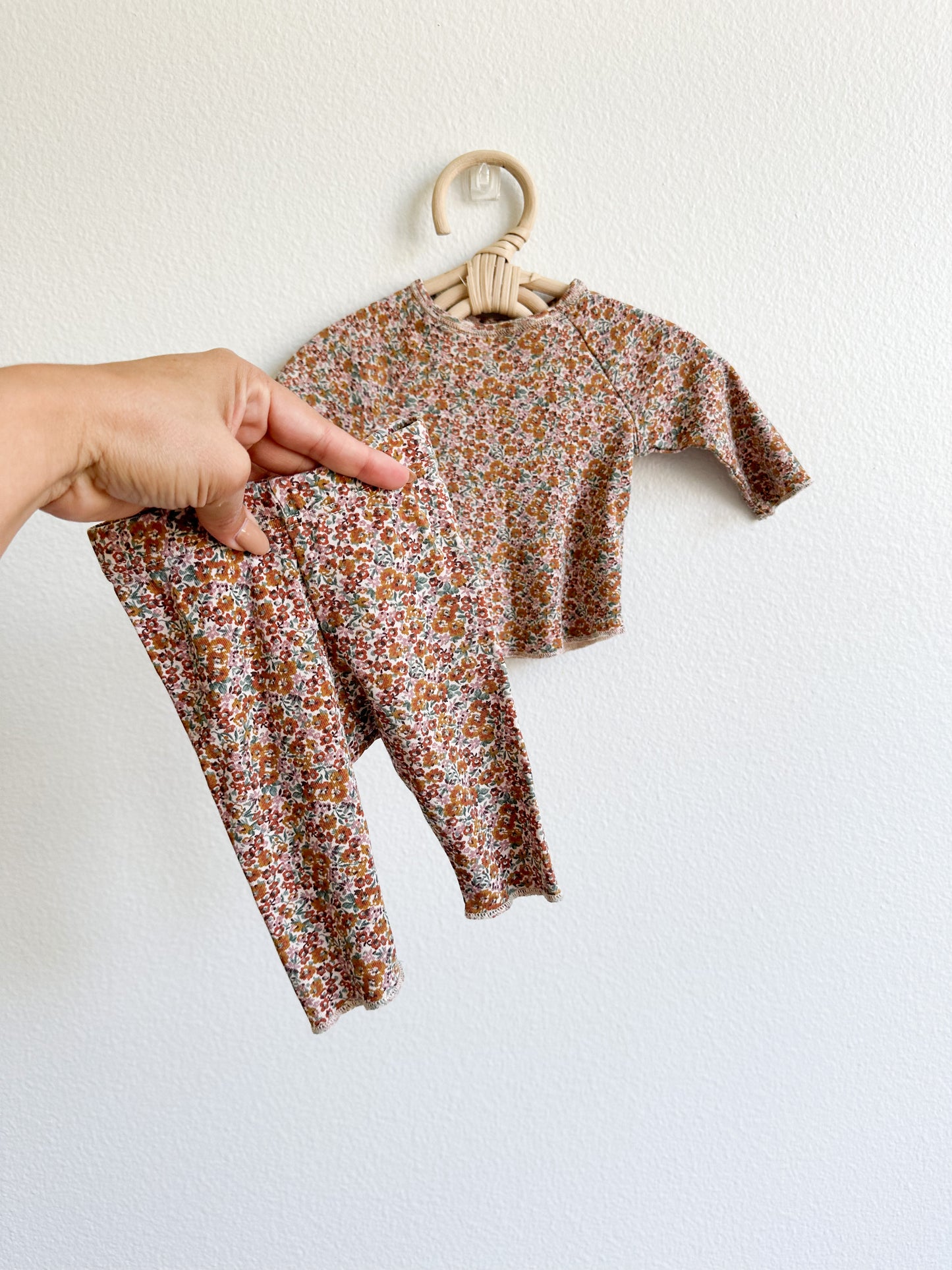 H&M floral set NB