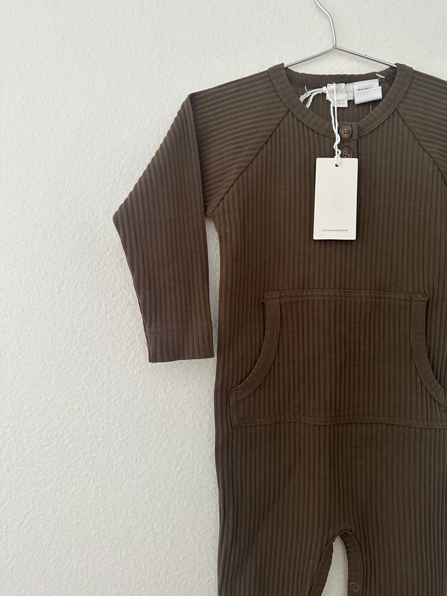 Jamie Kay ribbed one piece (2T)
