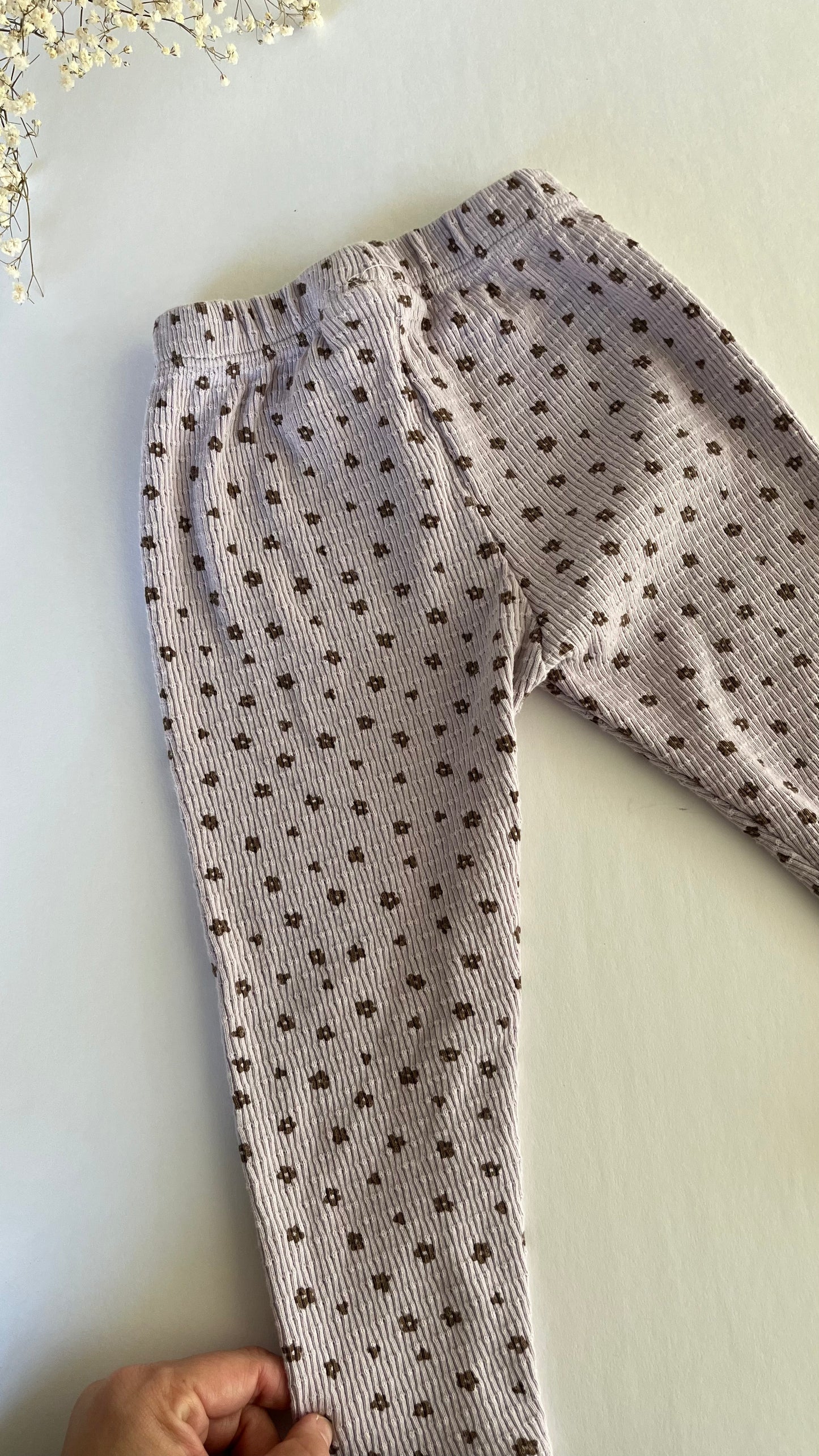 Zara textured lavender pants (2/3T)