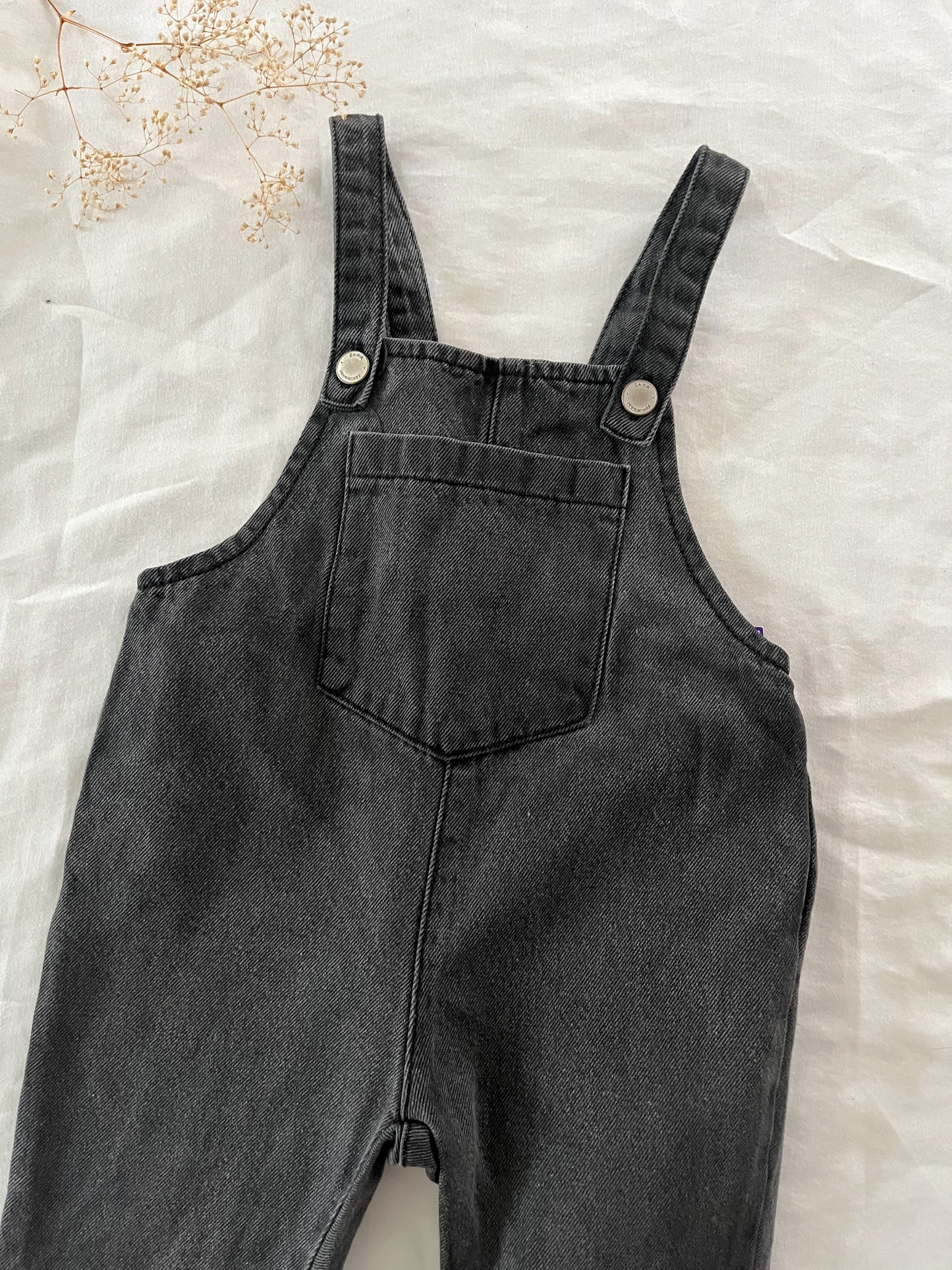 Zara charcoal overalls (9/12)
