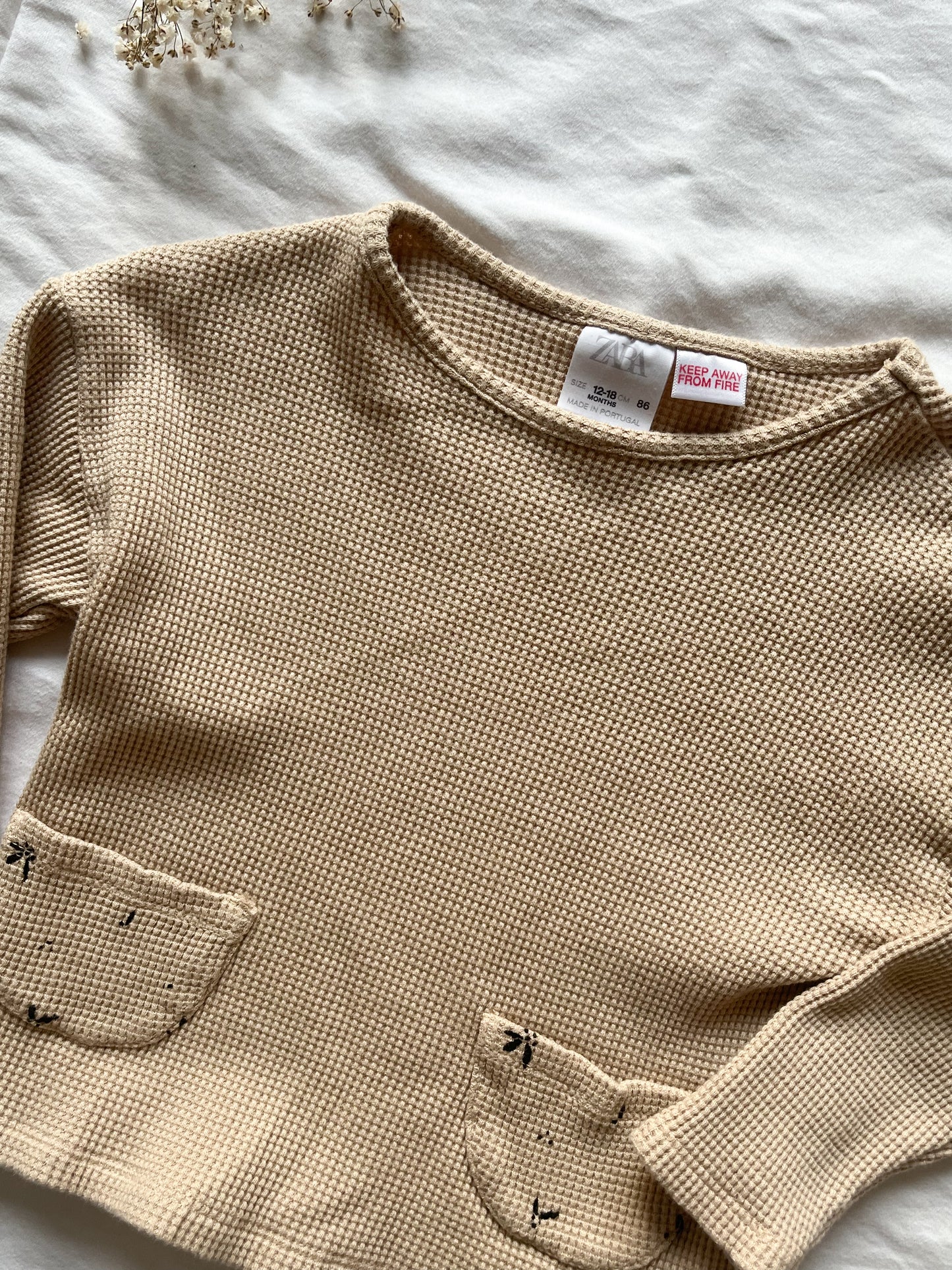 Zara waffle top (12/18)