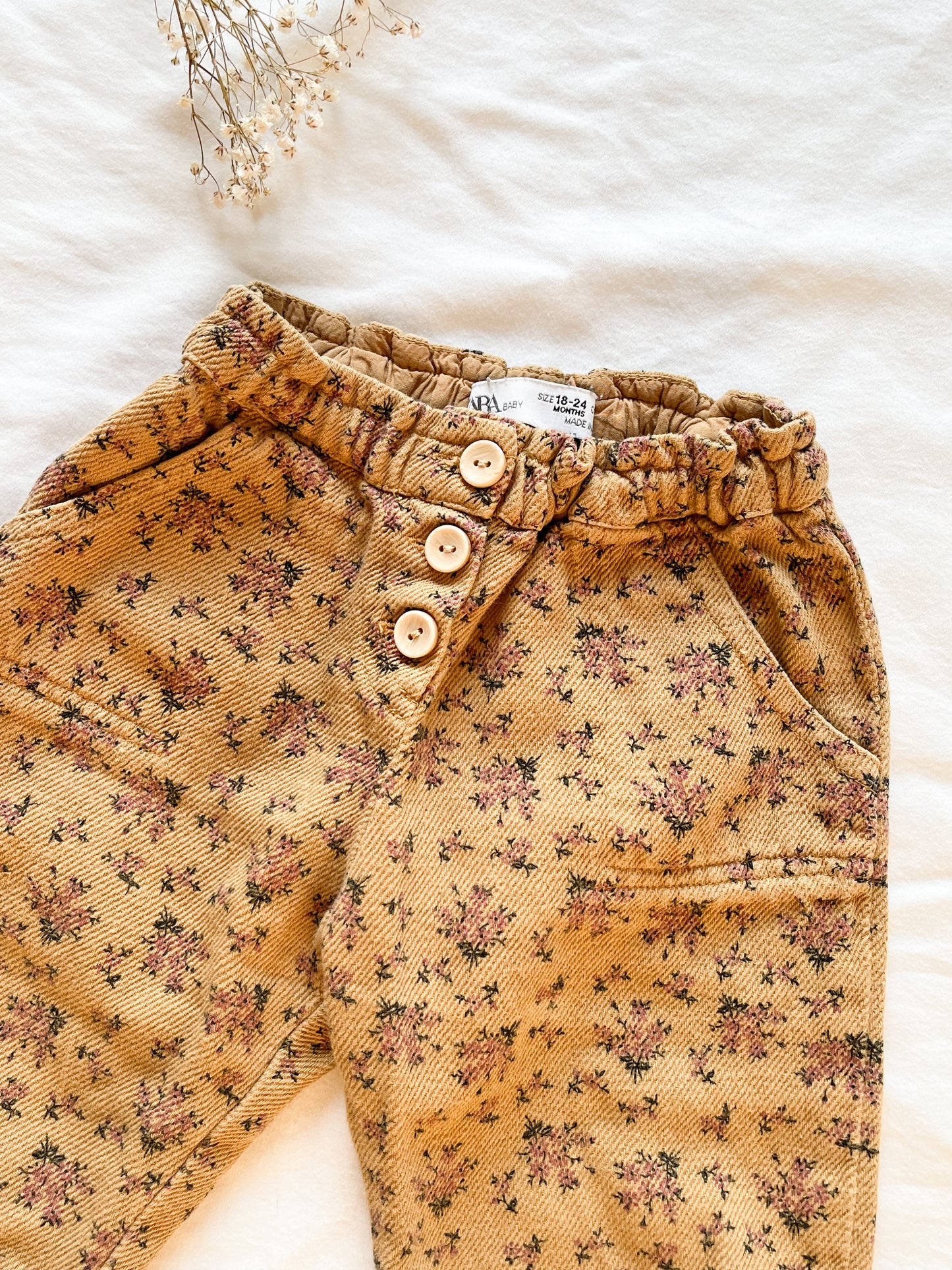 Zara floral pants (18/24)