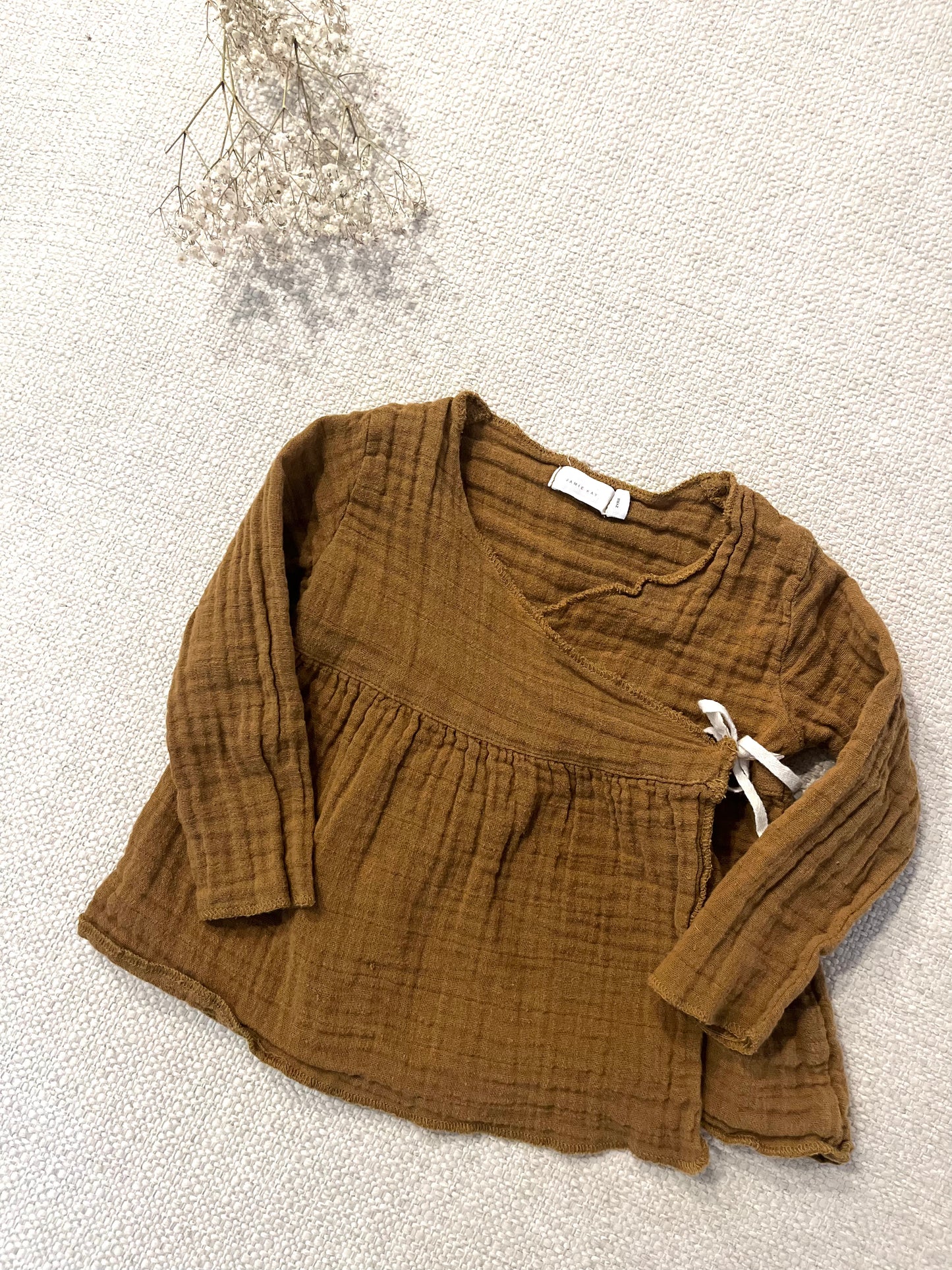 Jamie Kay muslin wrap top (2T)