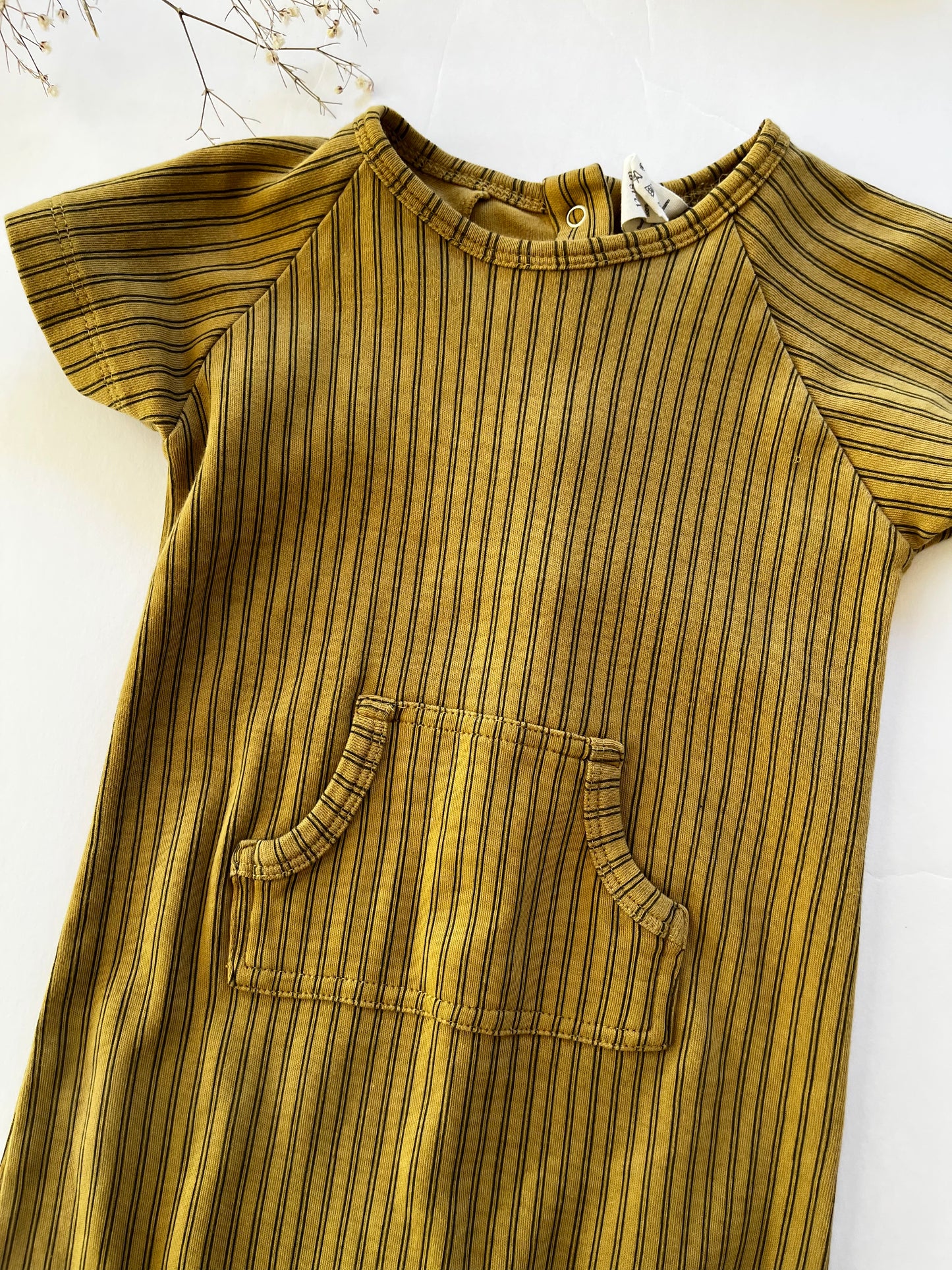 Kate Quinn striped jumpsuit (12/18)