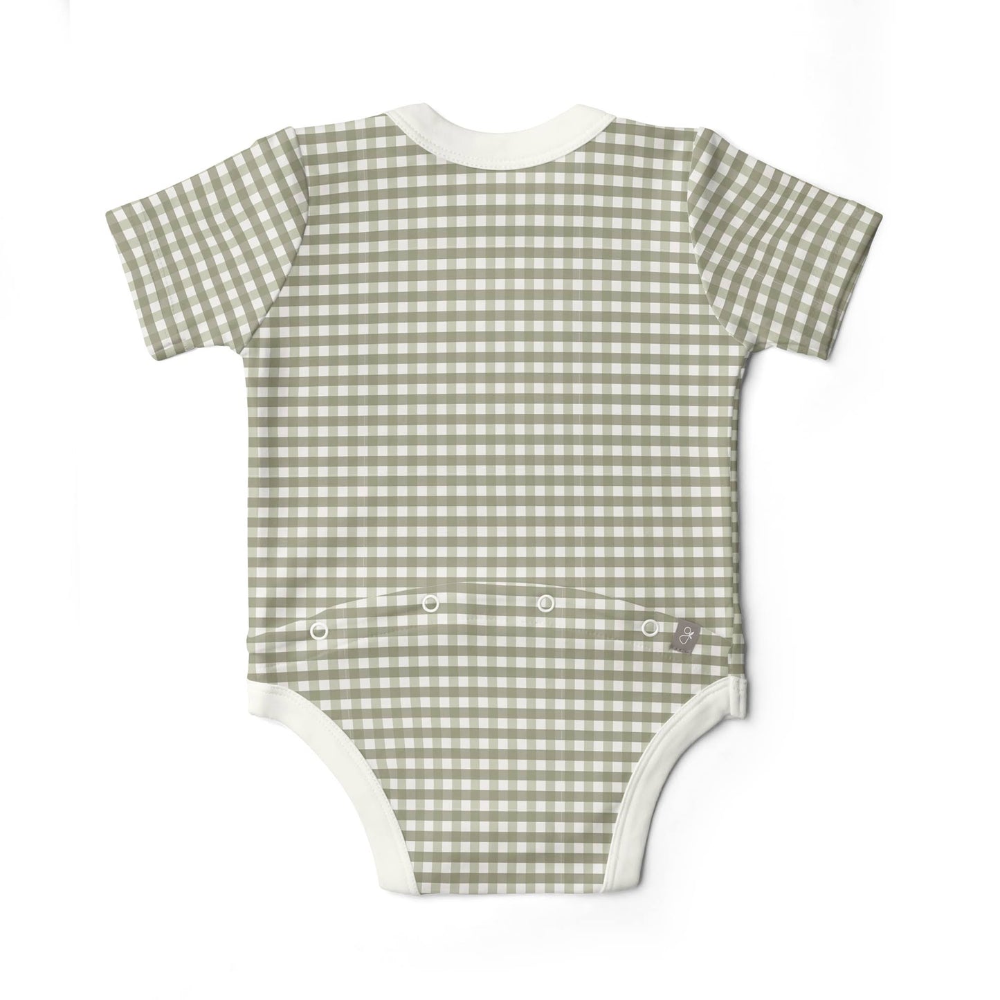 Goumi gingham bodysuit (6/12)