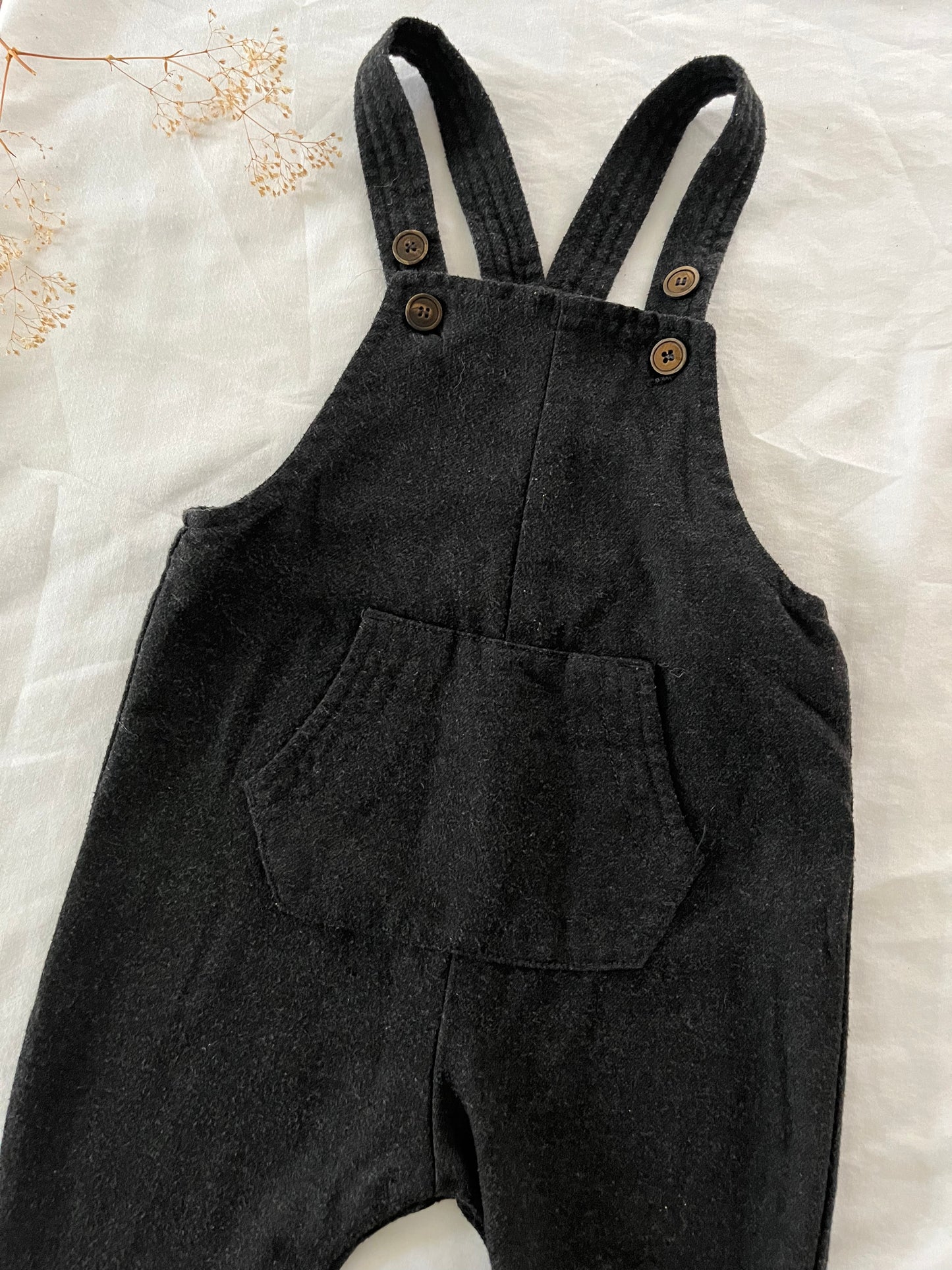 Zara wool like overalls (9/12)