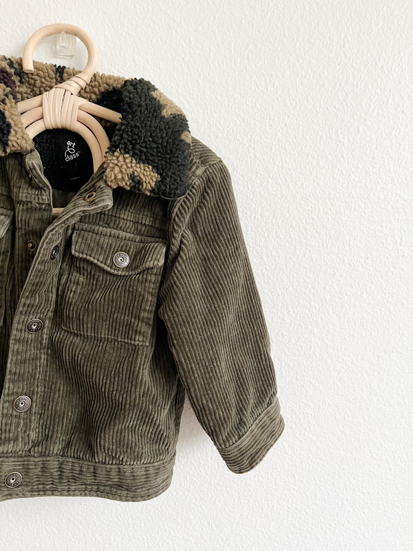 Art class sherpa jacket (2T)